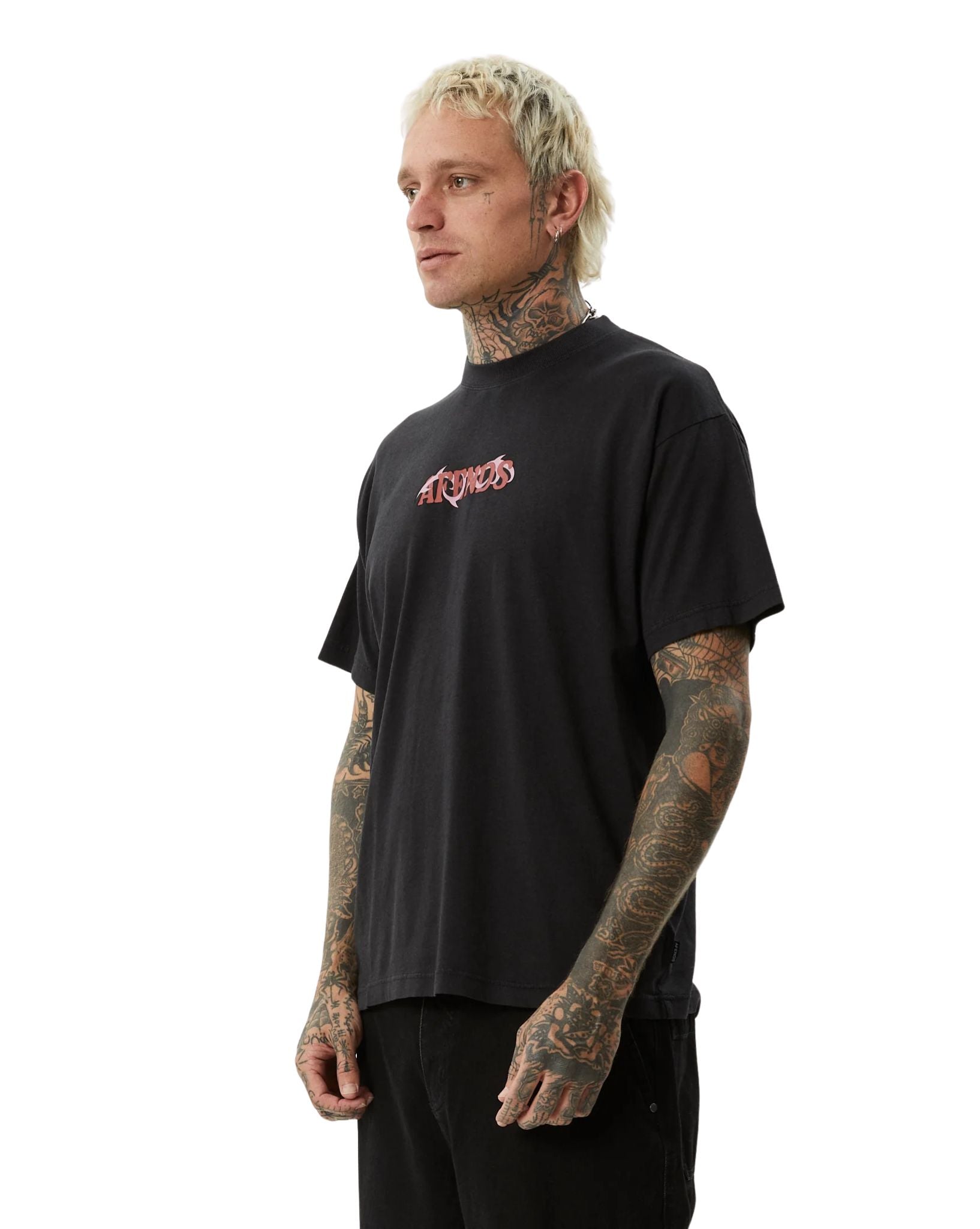 Afends Waves - Hemp Boxy Fit Tee