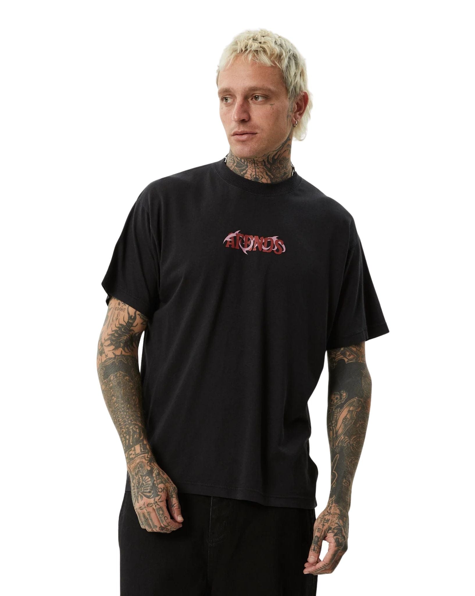 Afends Waves - Hemp Boxy Fit Tee