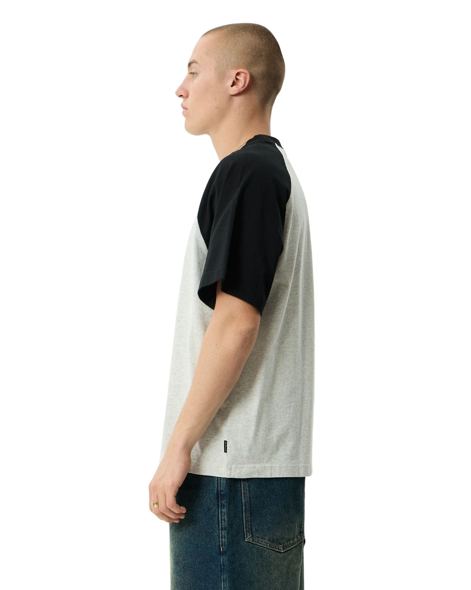 Afends Wings - Recycled Heavyweight Raglan Fit Tee