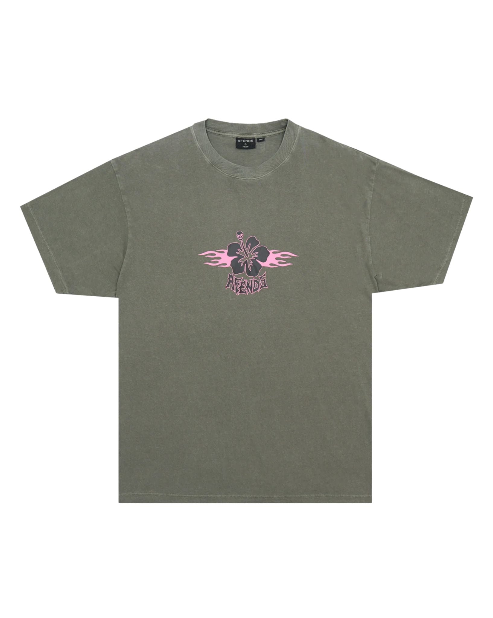 Afends Wiped Out - Hemp Boxy Fit Tee