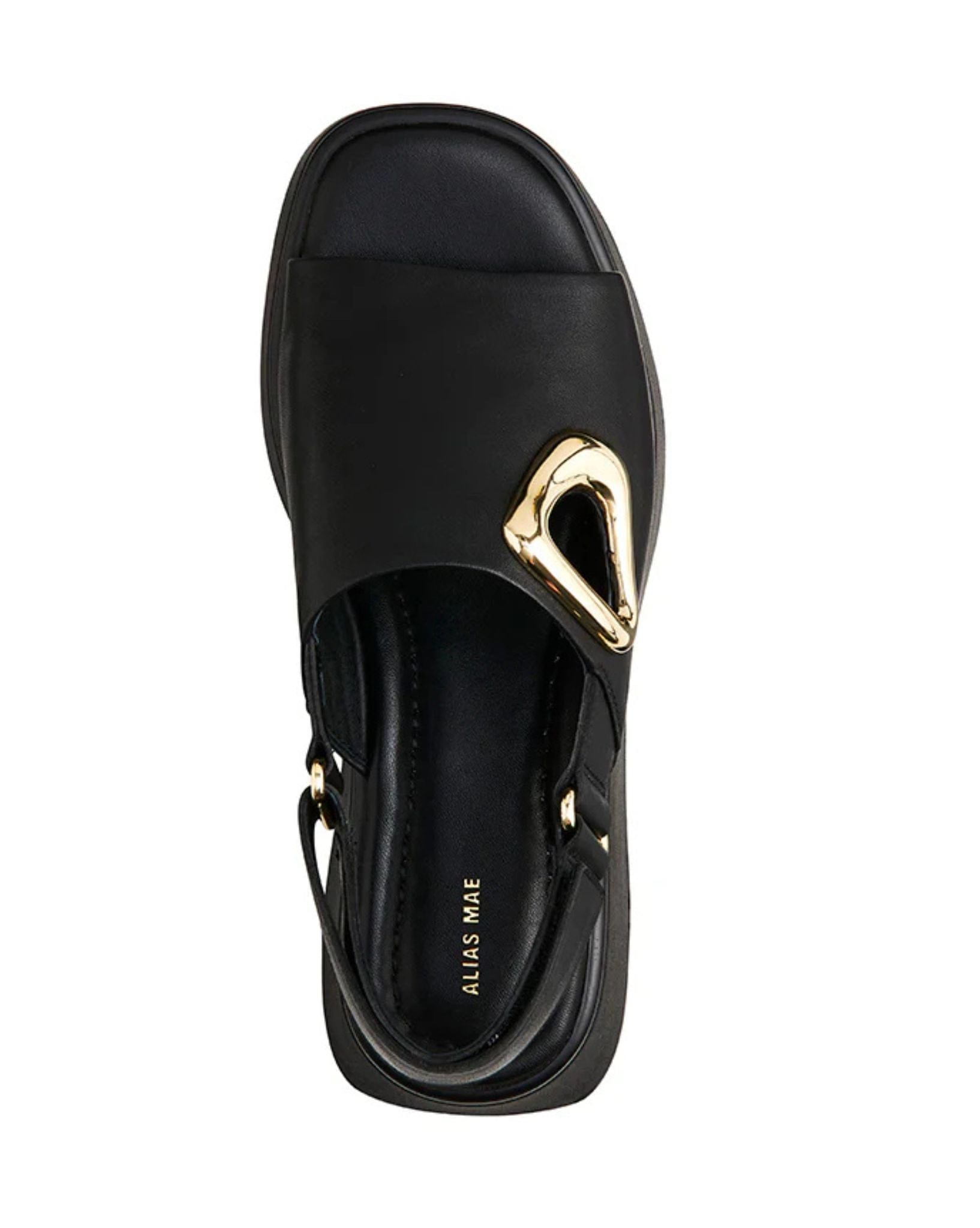 Alias Mae Womens Atlanta Shoe - Black Leather