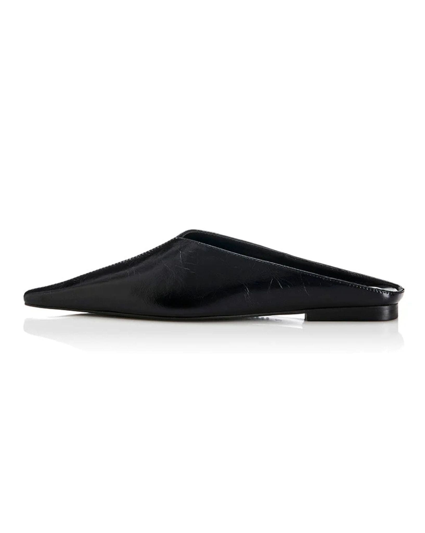 Alias Mae Womens Olive Shoes  - Black Oily Leather