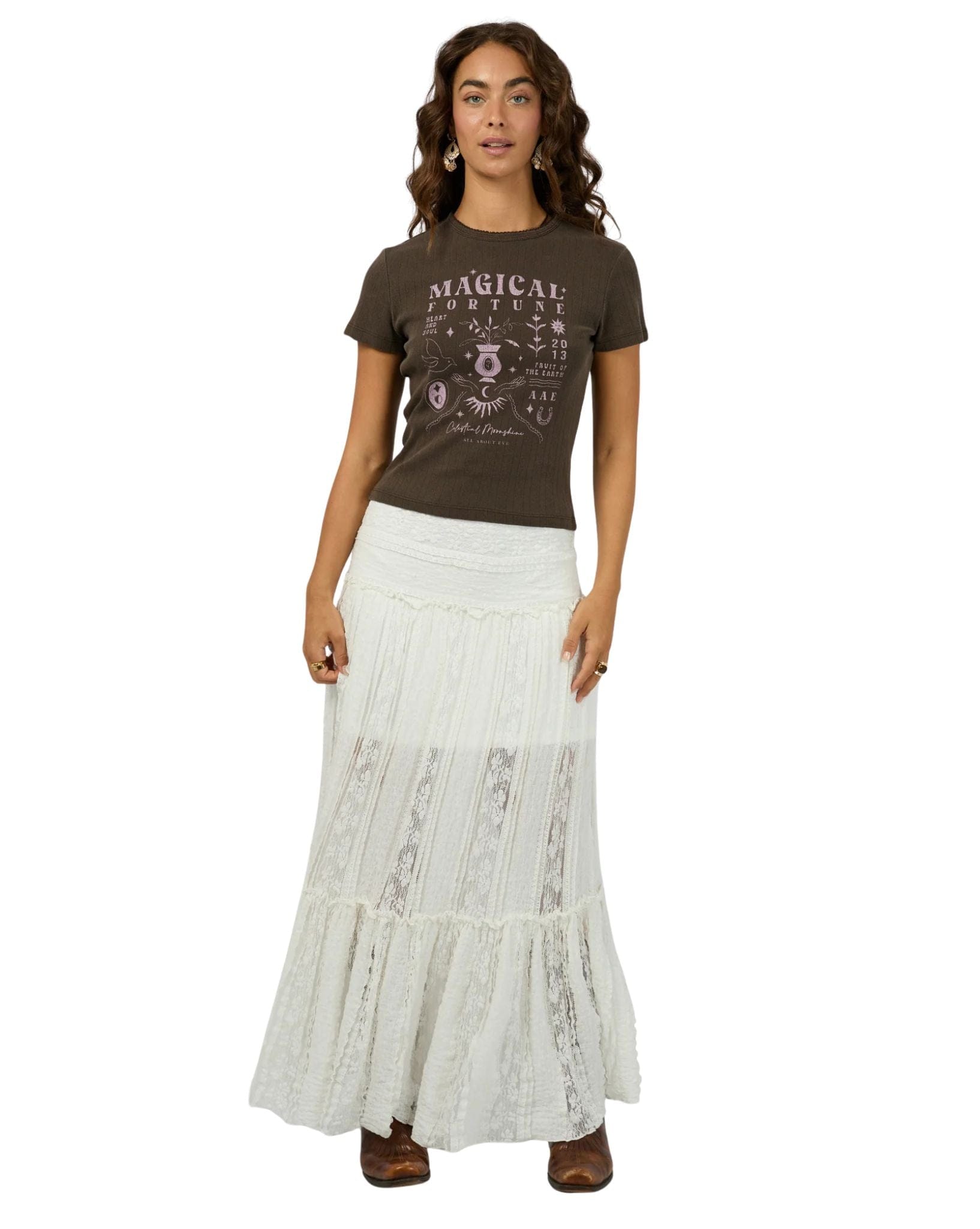 All About Eve Jessie Maxi Skirt