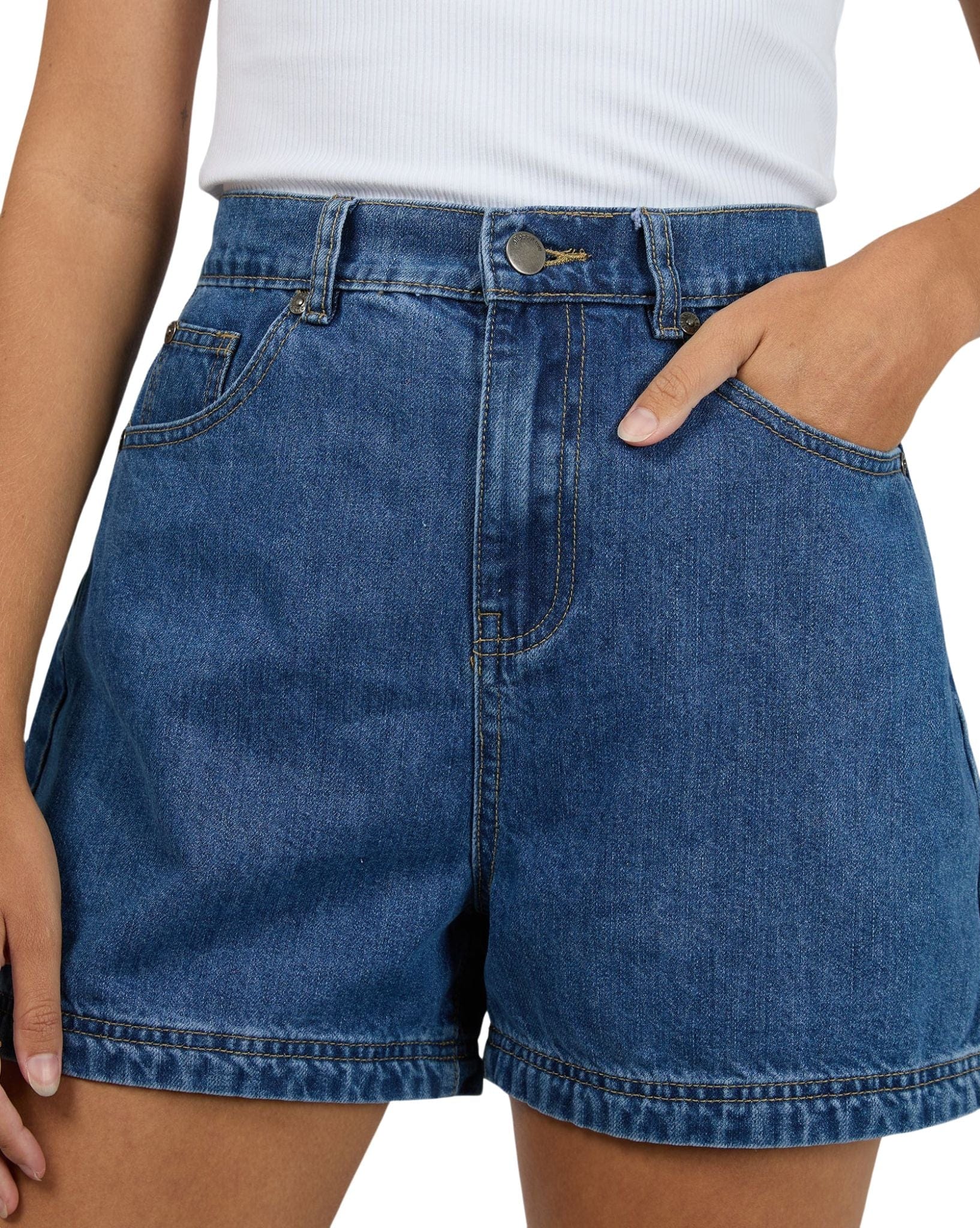 All About Eve Josie Short - Heritage Blue