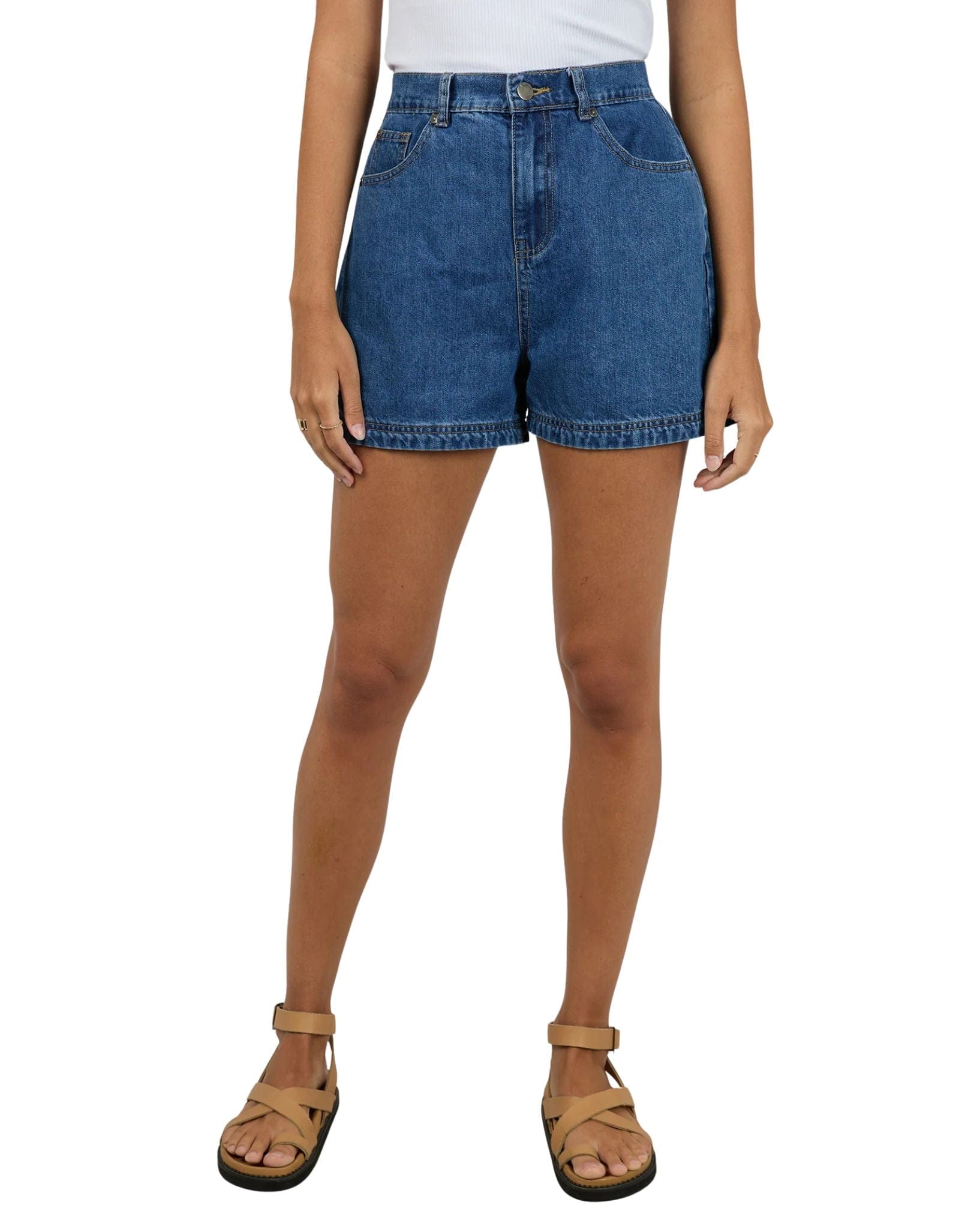 All About Eve Josie Short - Heritage Blue
