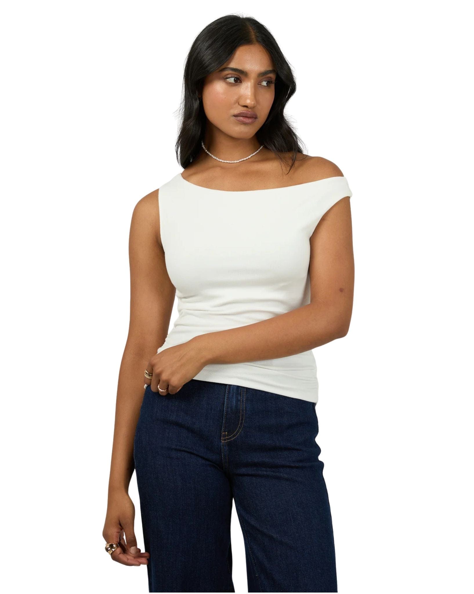 All About Eve Kylie Off Shoulder Top