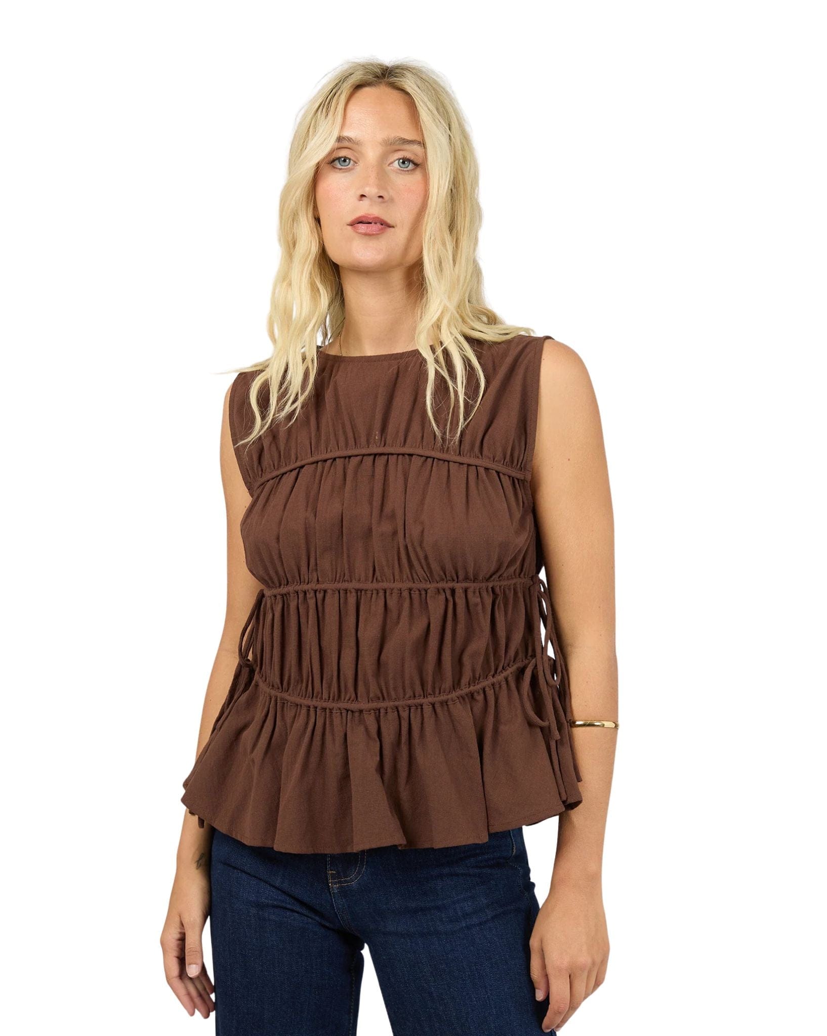 All About Eve Lou Lou Tie Top