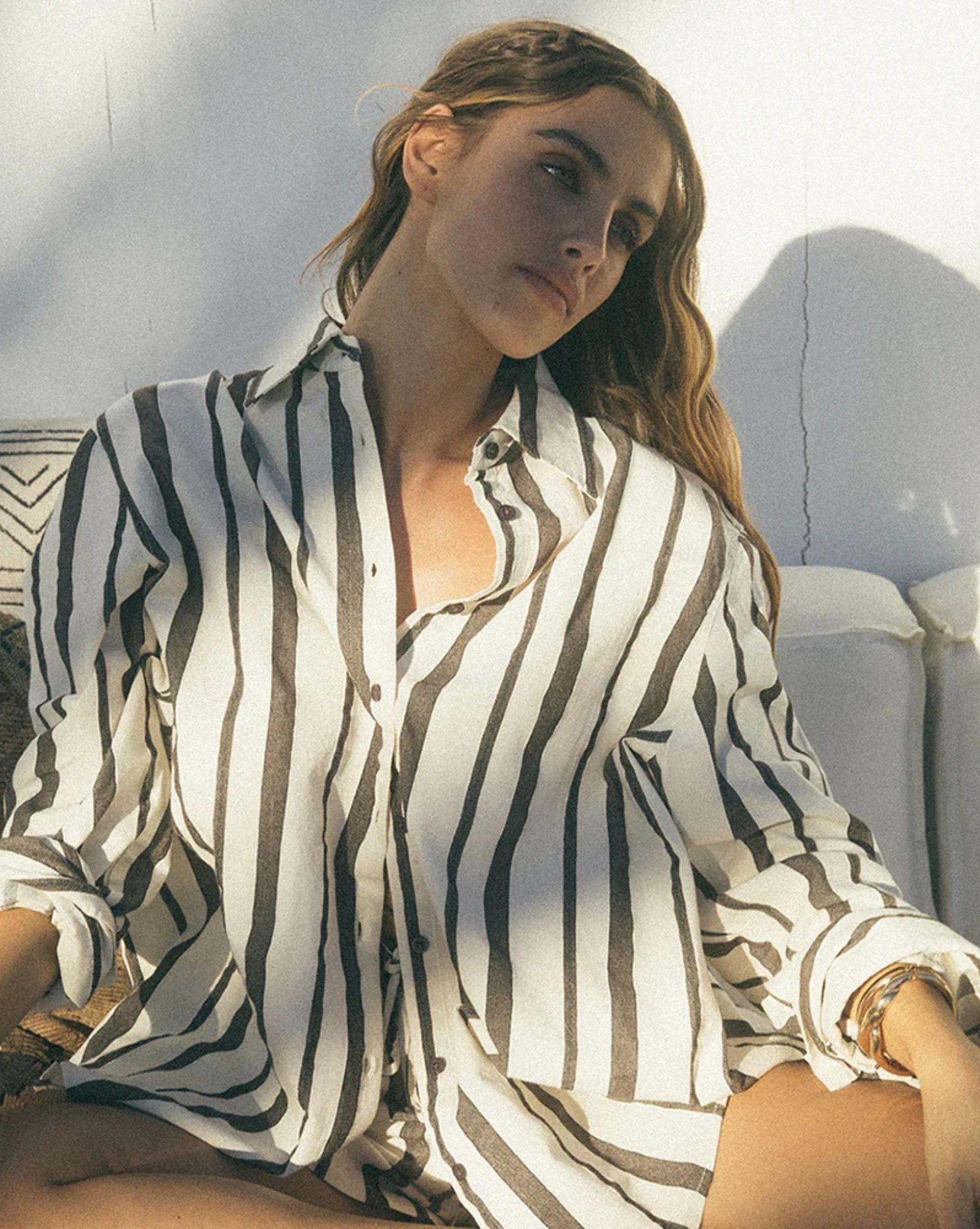 All About Eve Rosa Stripe Shirt