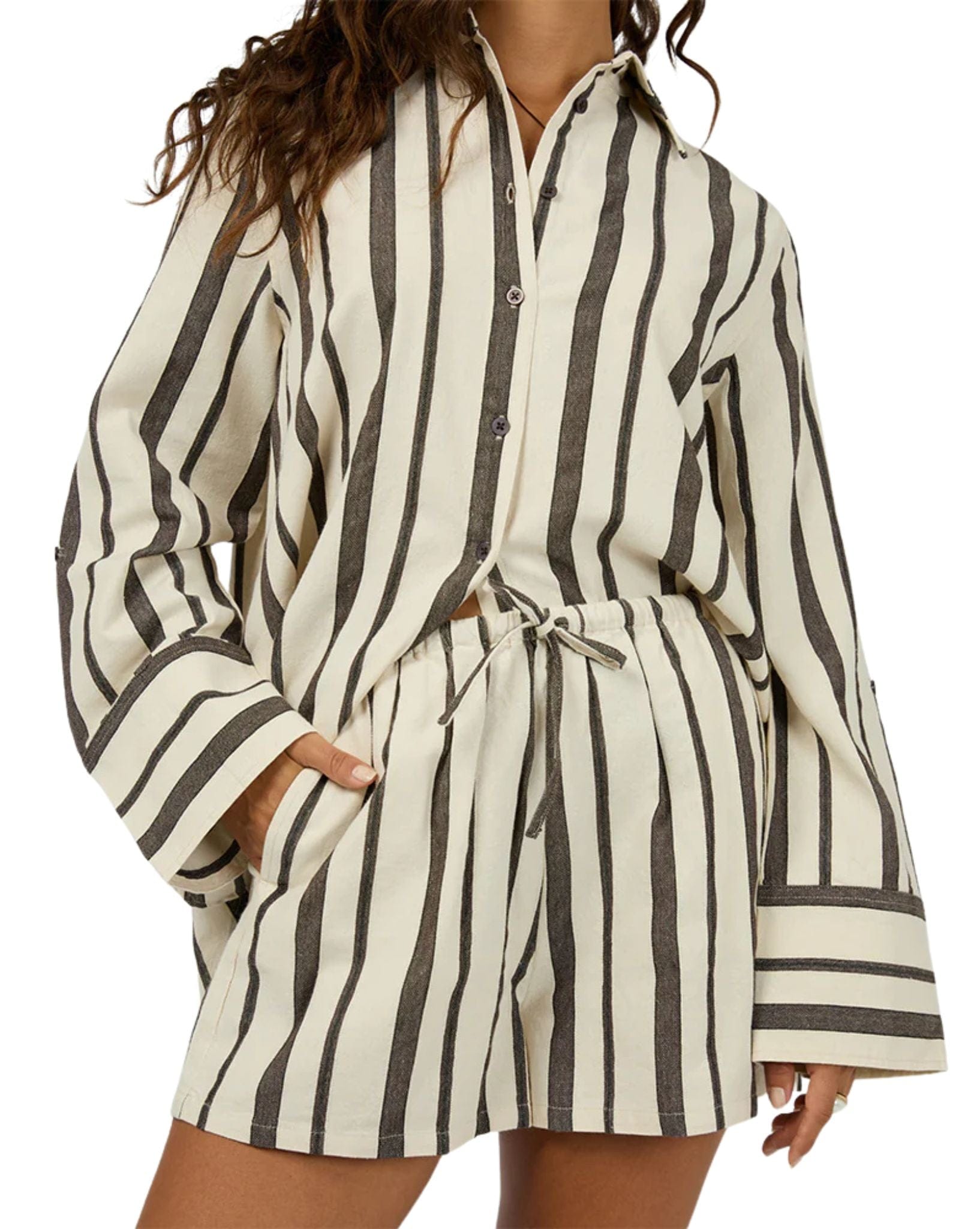 All About Eve Rosa Stripe Short