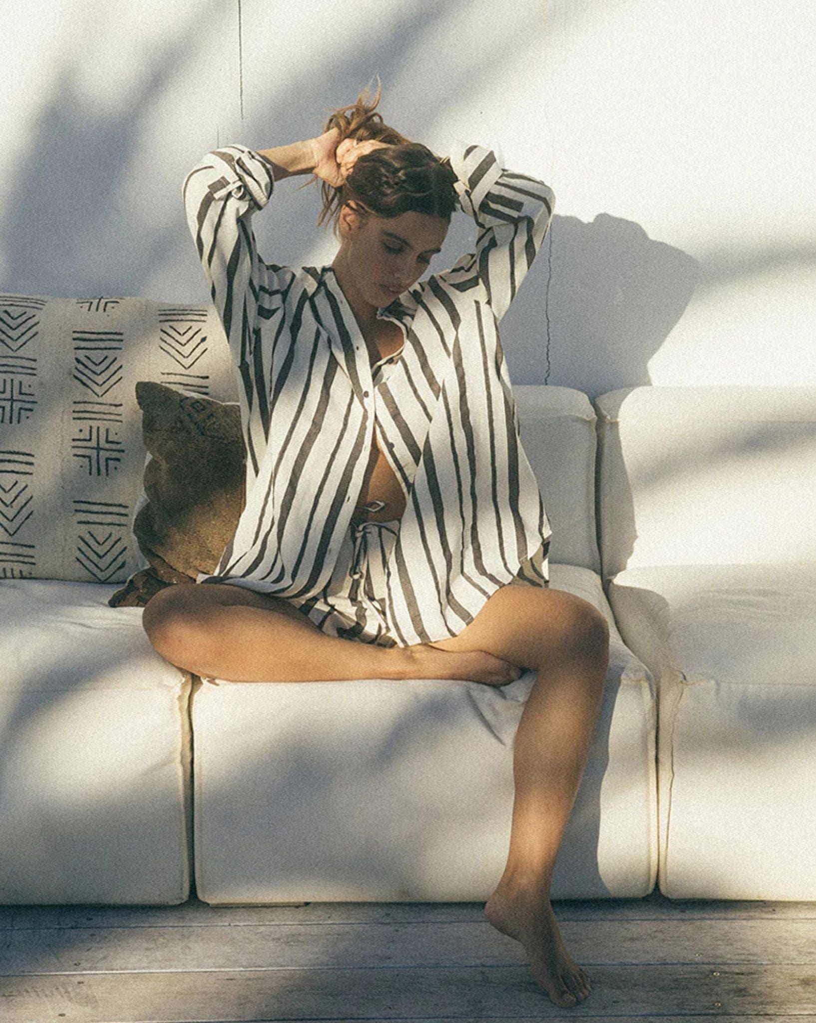 All About Eve Rosa Stripe Short