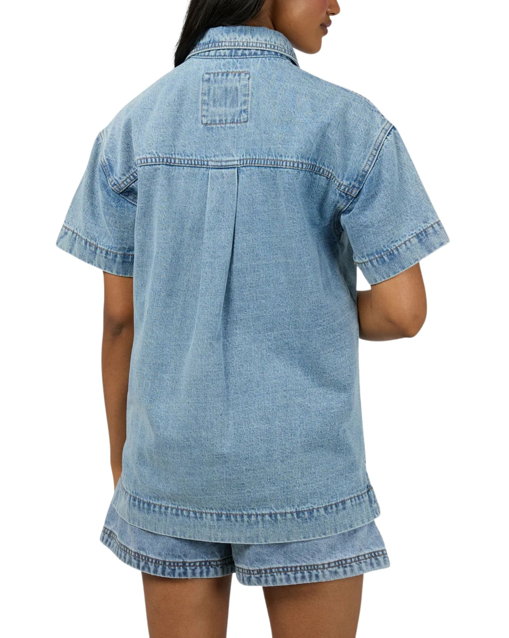 All About Eve Simi Denim Shirt