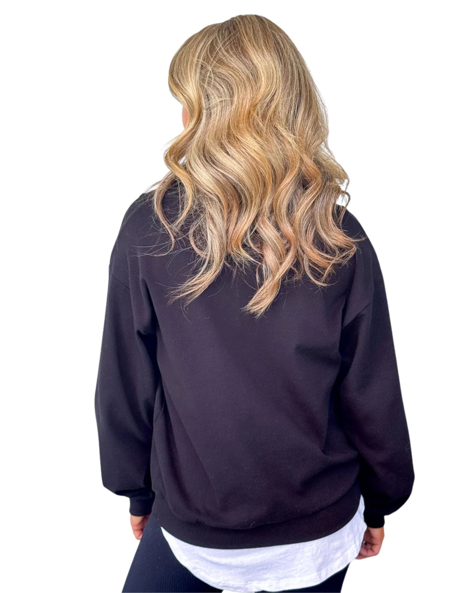 All About Eve Womens Balance 1/4 Zip - Black