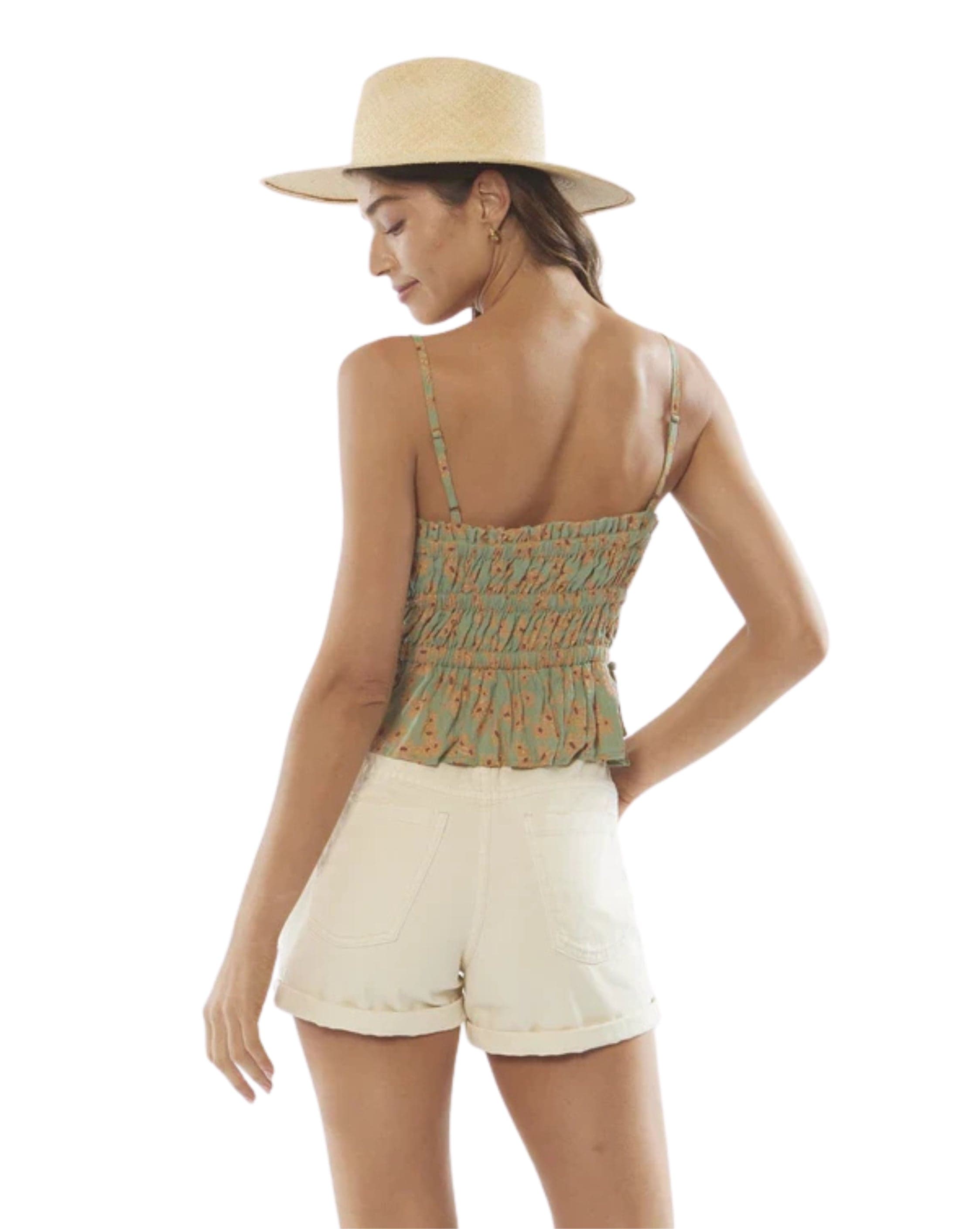 Amuse Society Strutting My Stuff Woven Tank