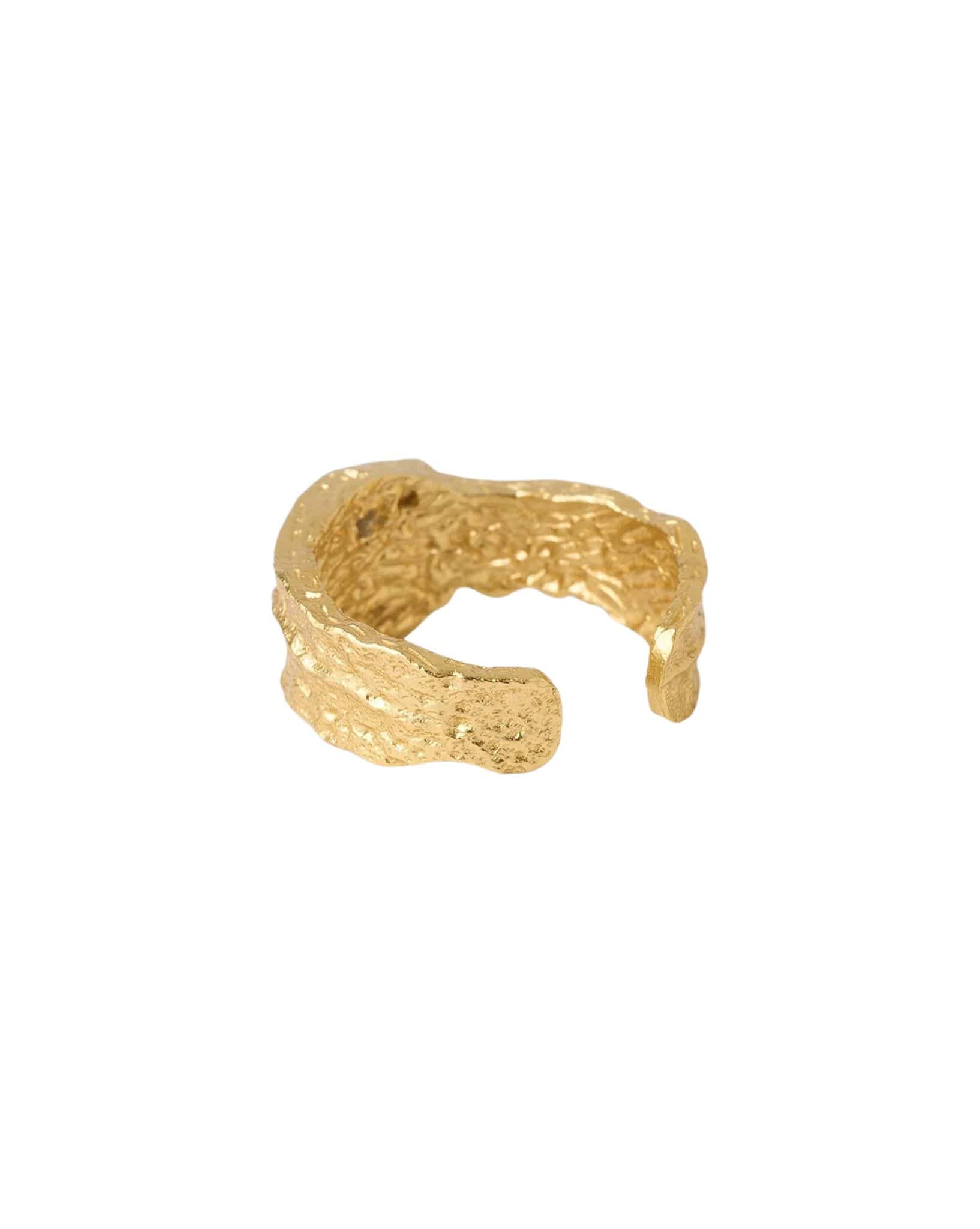 Arms Of Eve Anya Gold Ring - Clear Quartz