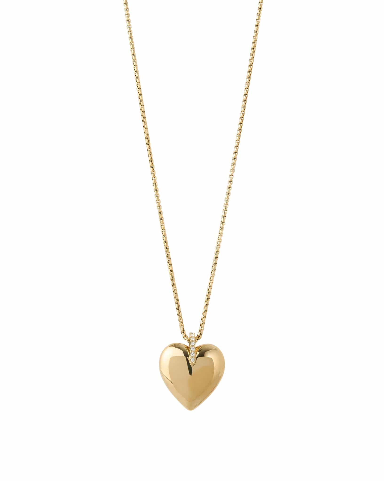 Arms Of Eve Daliah Heart Necklace - Gold