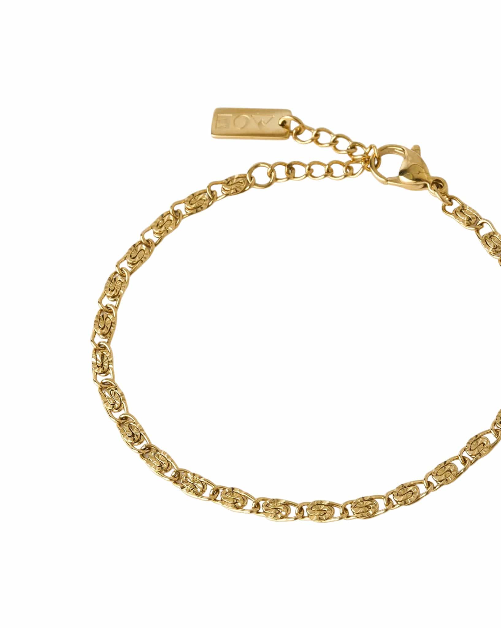 Arms Of Eve Dragon Gold Chain Bracelet