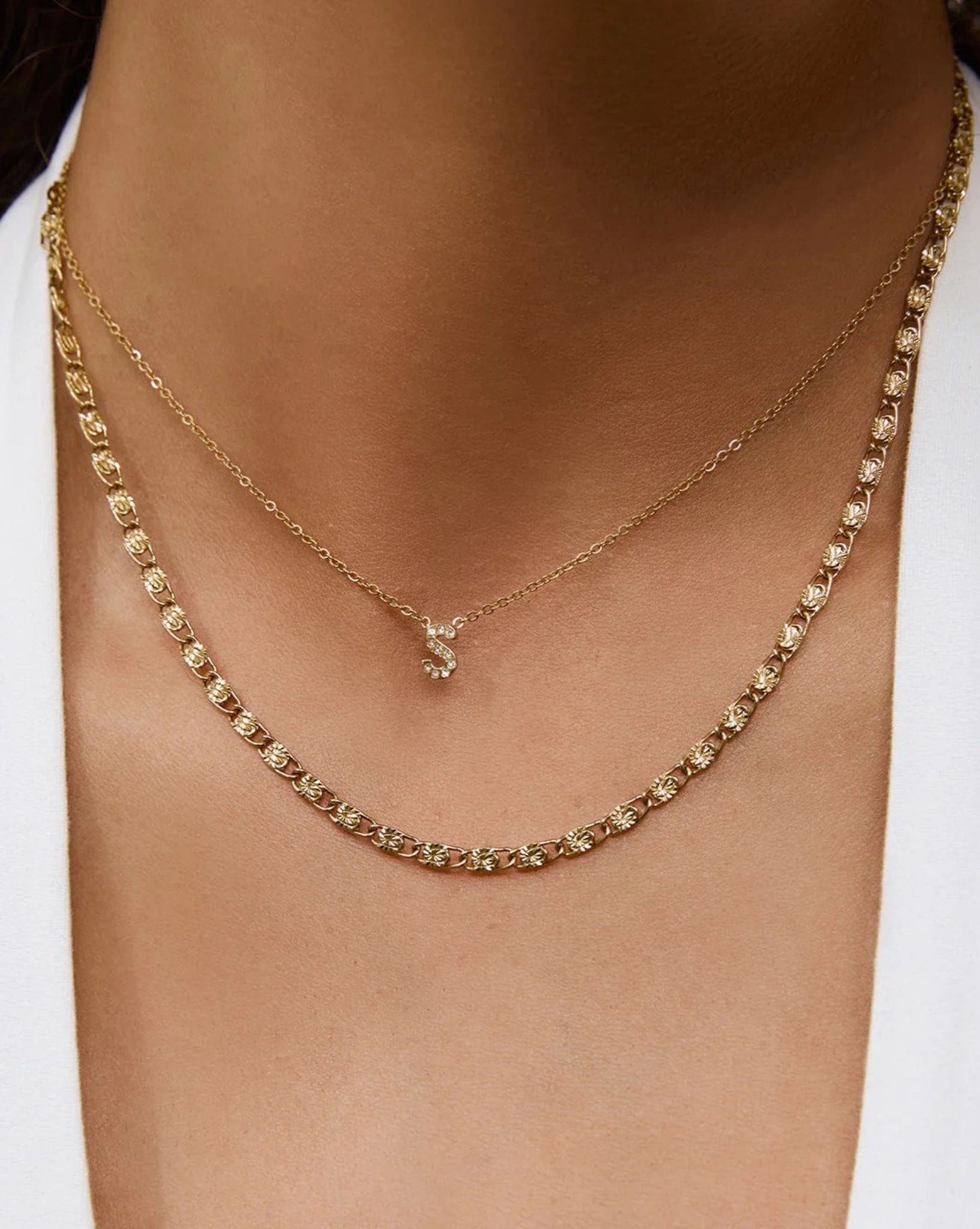 Arms Of Eve Dragon Gold Chain Necklace