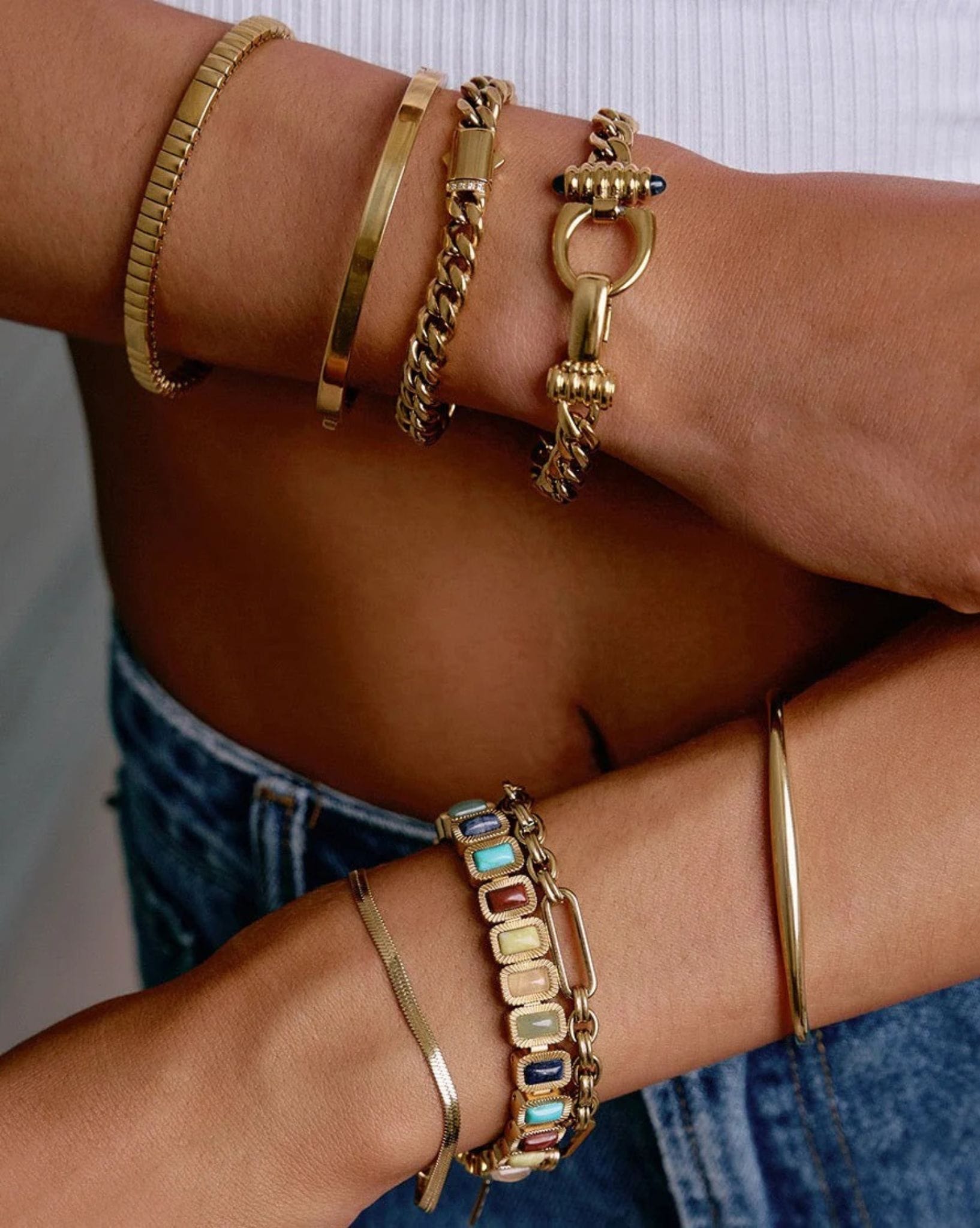 Arms Of Eve Duke Gold Bracelet