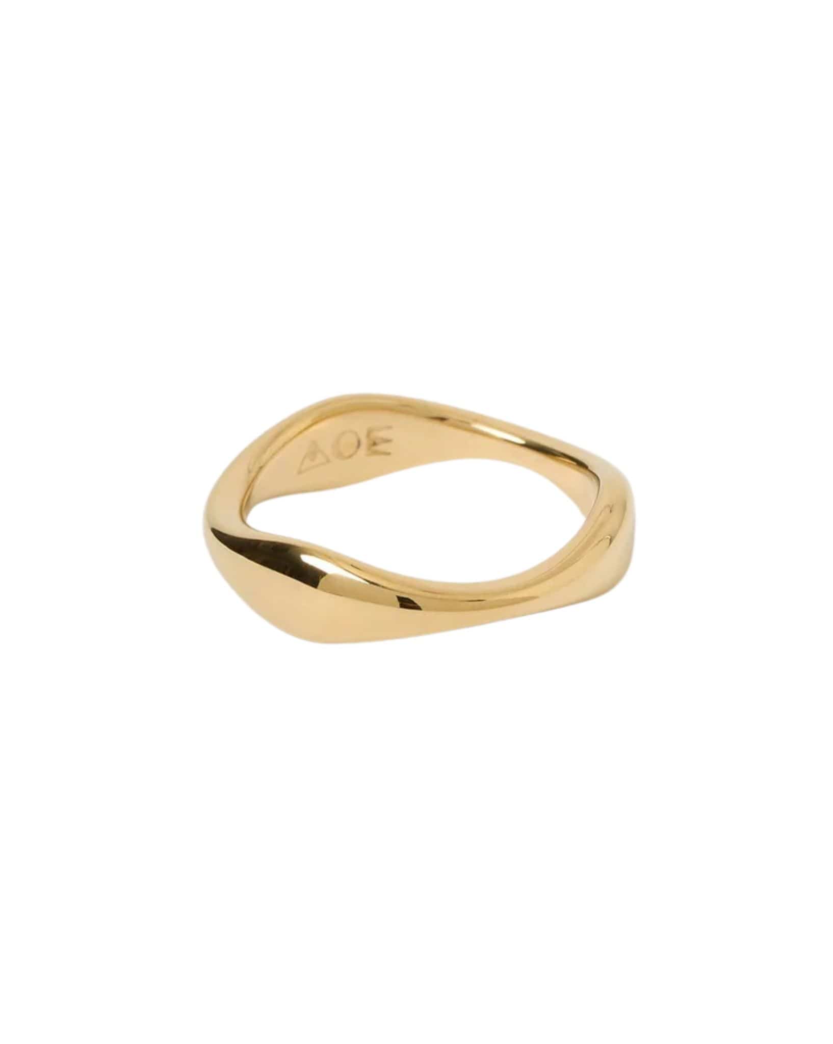 Arms Of Eve Dune Gold Ring