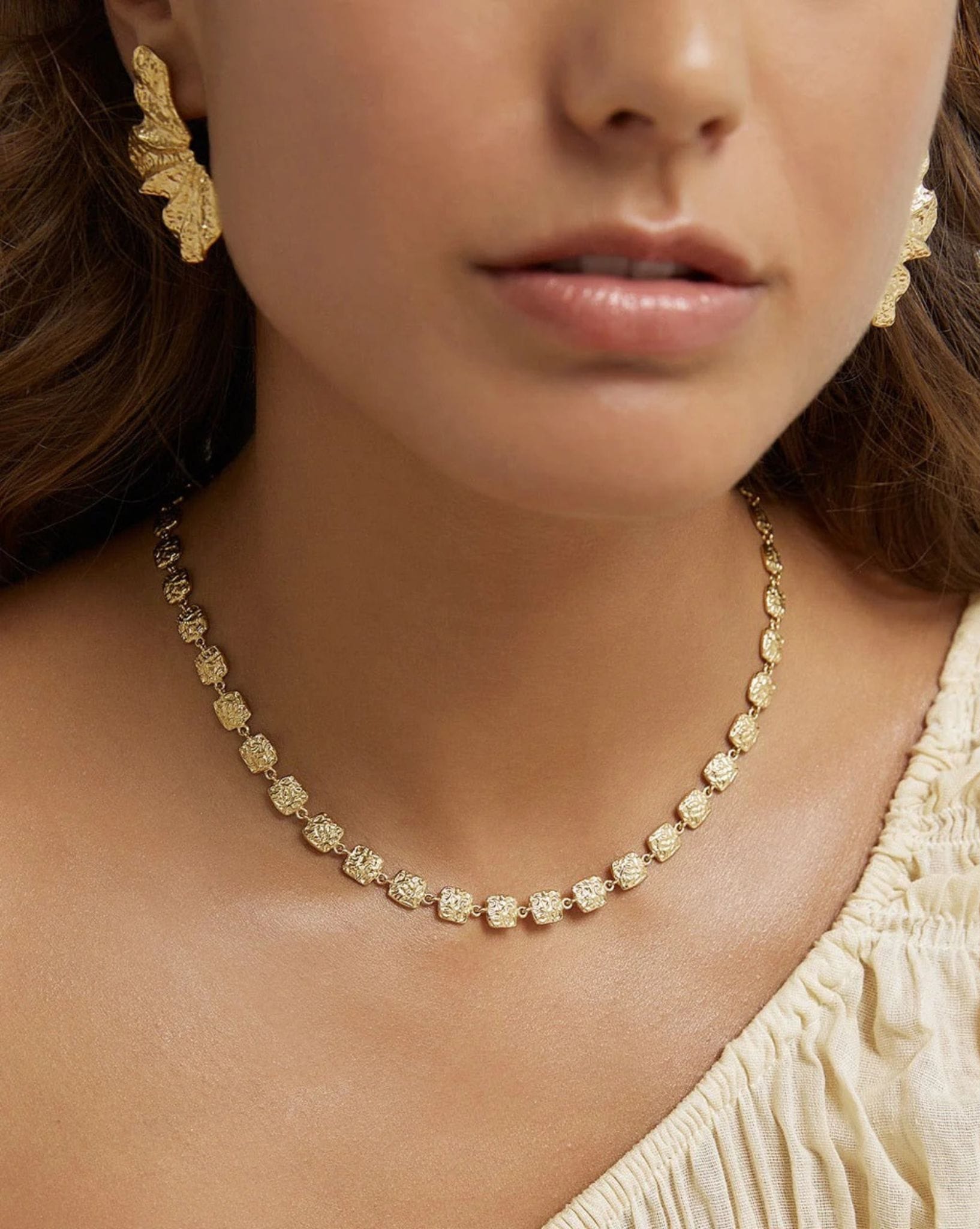 Arms Of Eve Emilia Gold Necklace