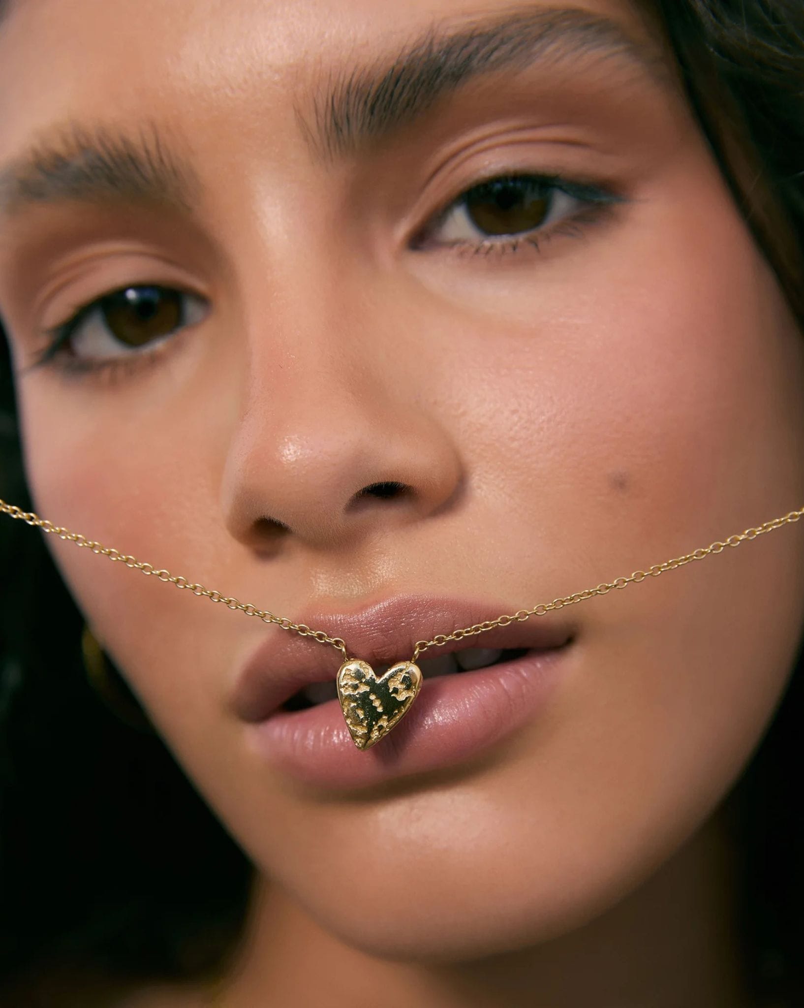 Arms Of Eve Honey Heart Necklace