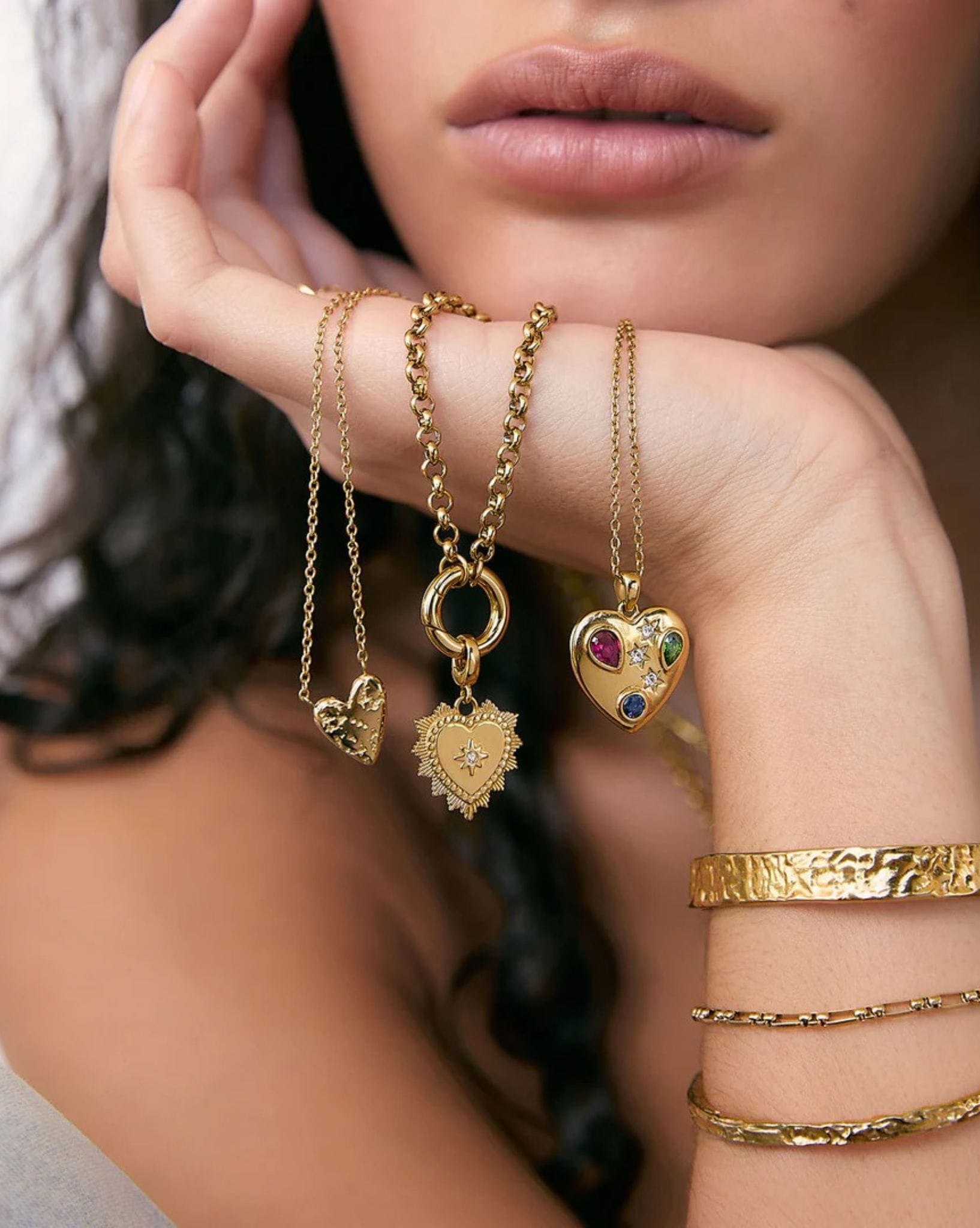 Arms Of Eve Honey Heart Necklace