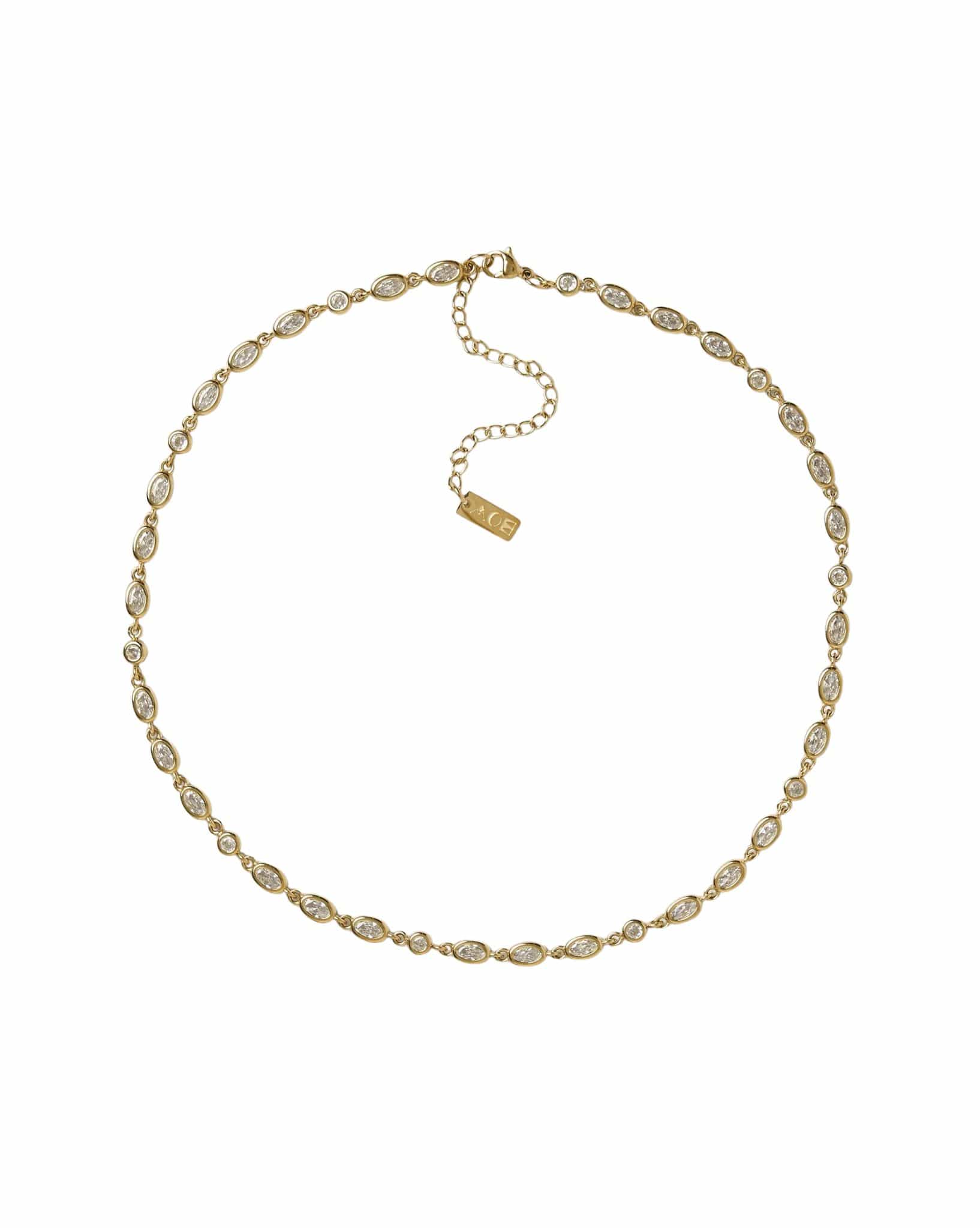 Arms Of Eve Isadora Gold Necklace - Stone