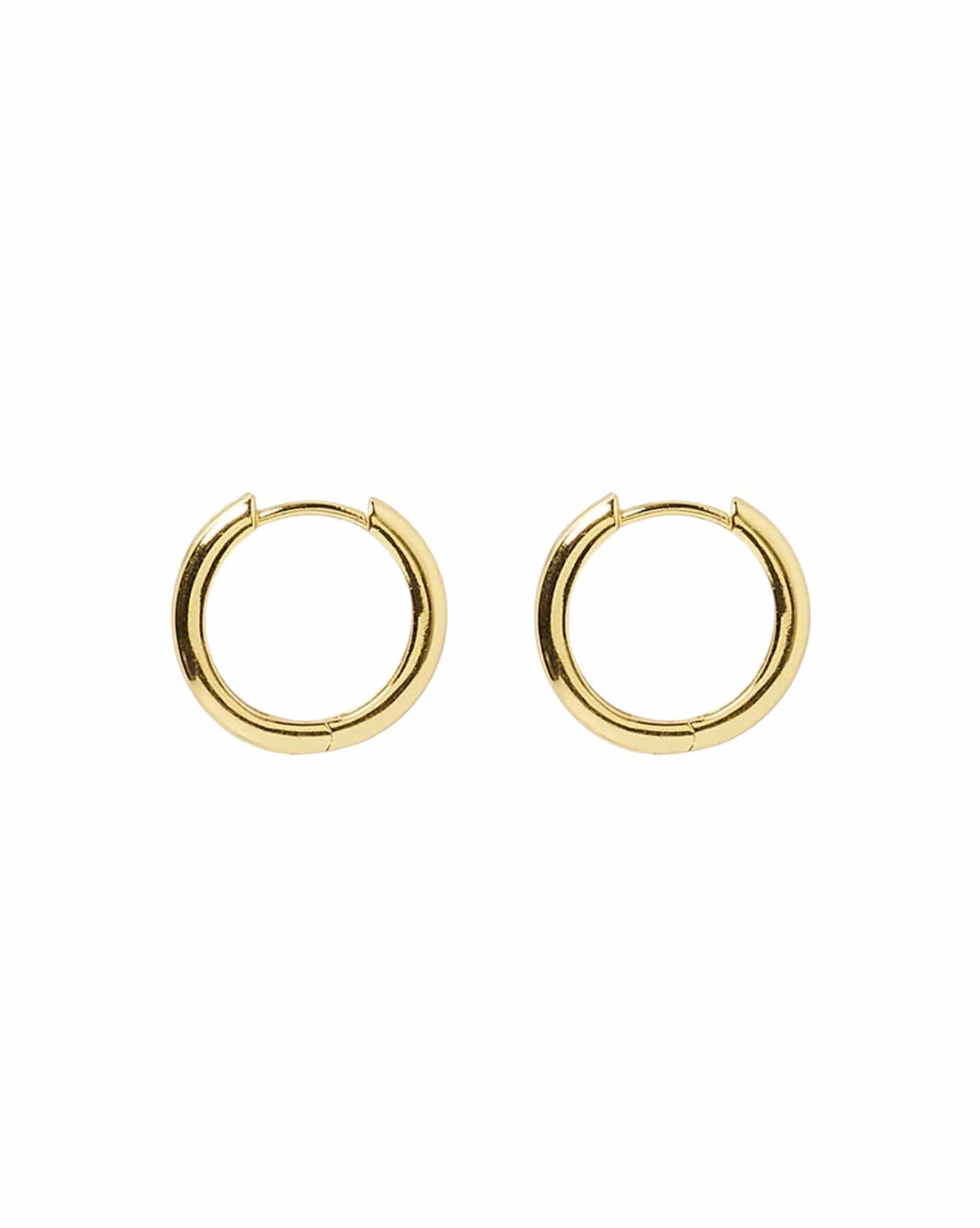 Arms Of Eve Jett Gold Hoop Earrings