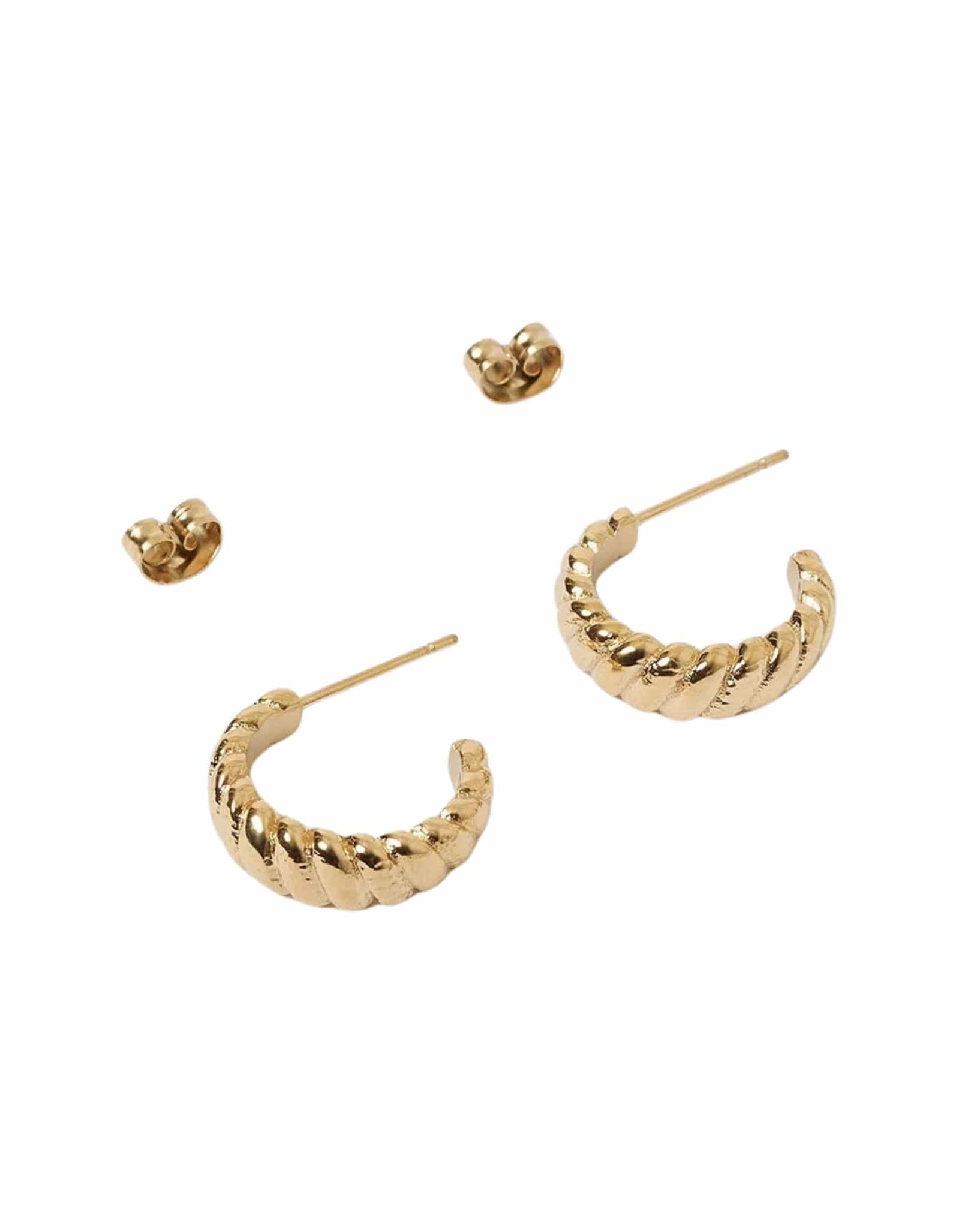 Arms Of Eve Lulu Gold Hoop Earrings