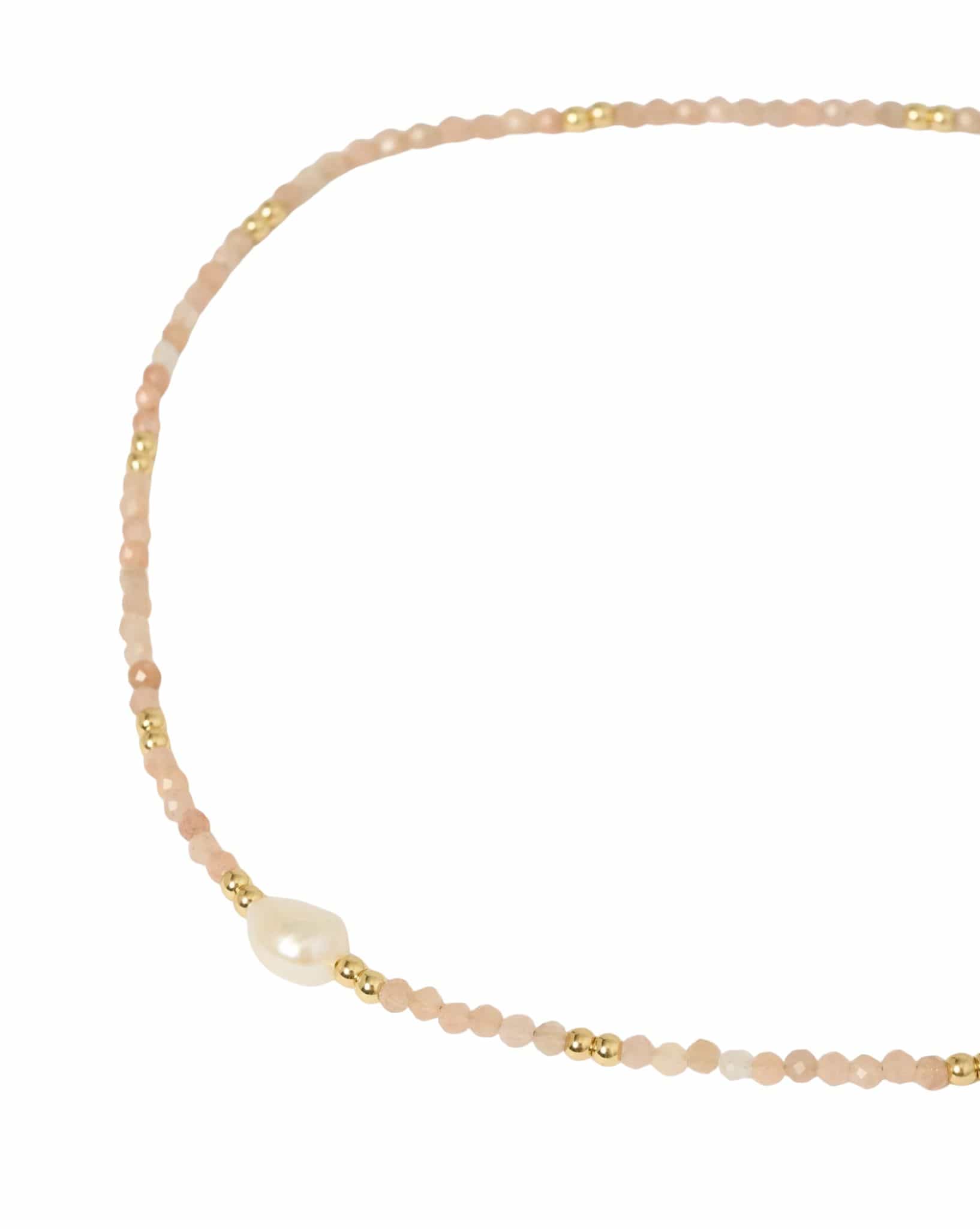 Arms Of Eve Mila Gemstone And Pearl Choker