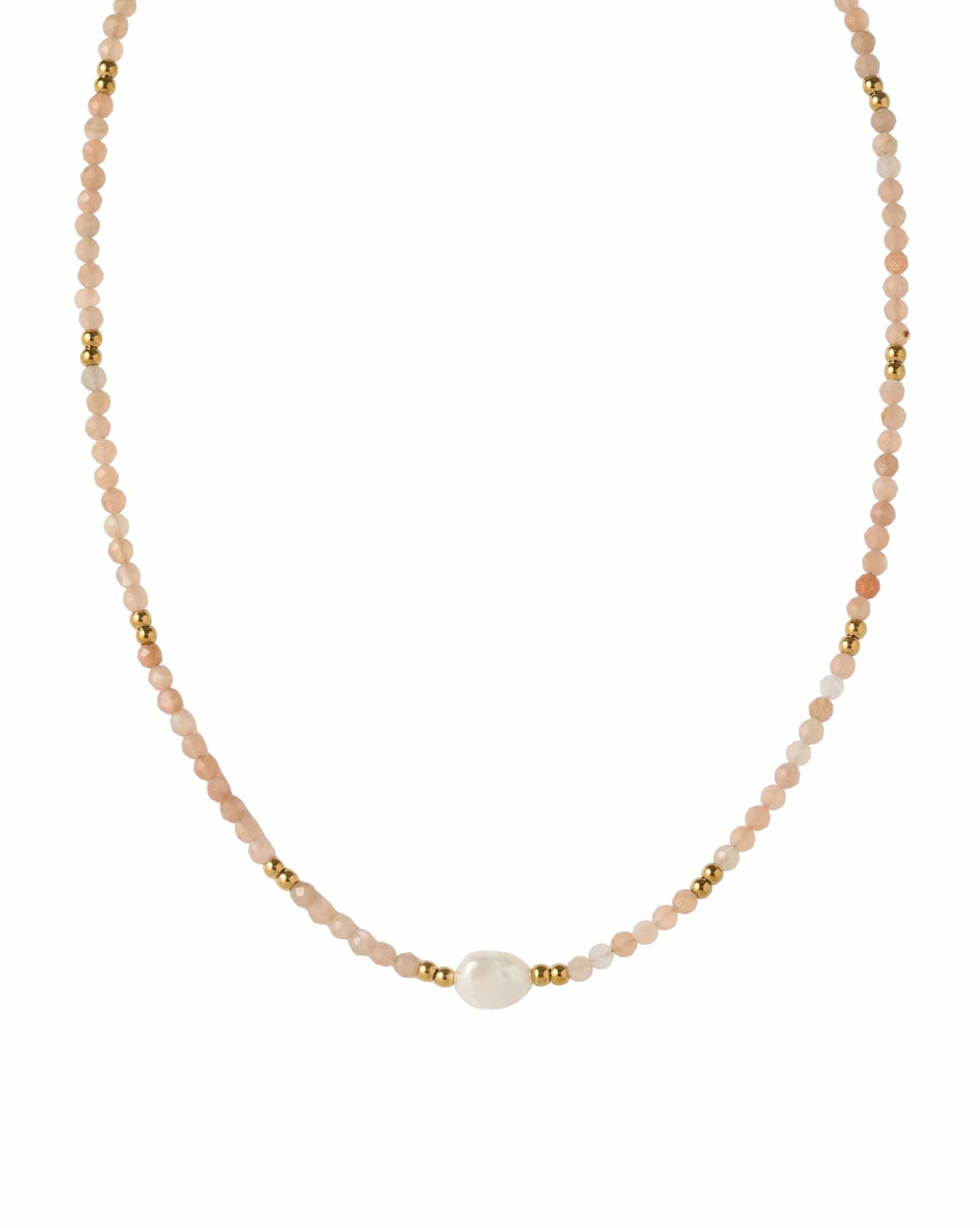 Arms Of Eve Mila Gemstone And Pearl Choker