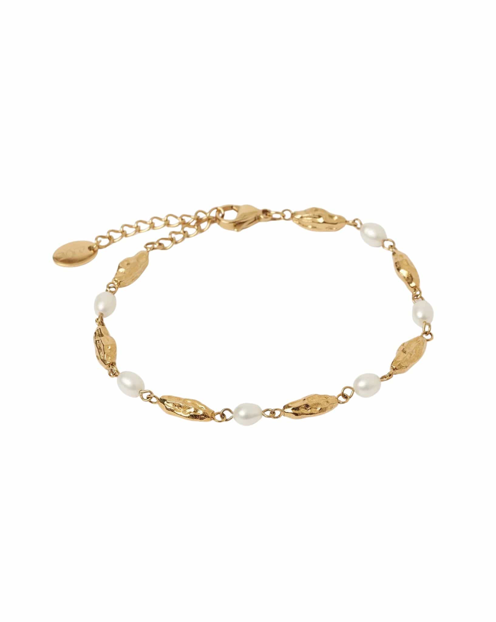 Arms Of Eve Mimi Pearl And Gold Bracelet