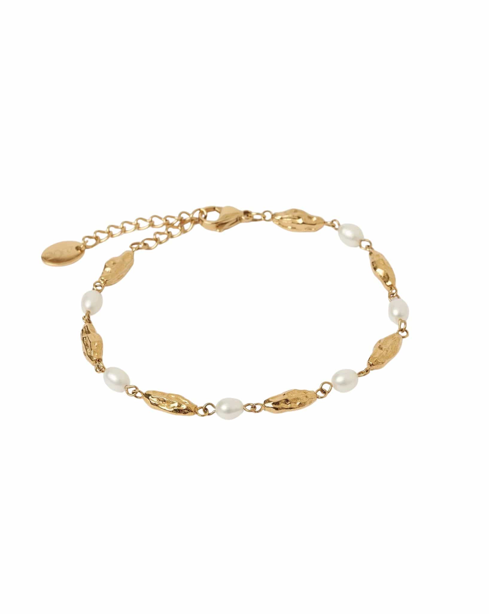 Arms Of Eve Mimi Pearl And Gold Bracelet