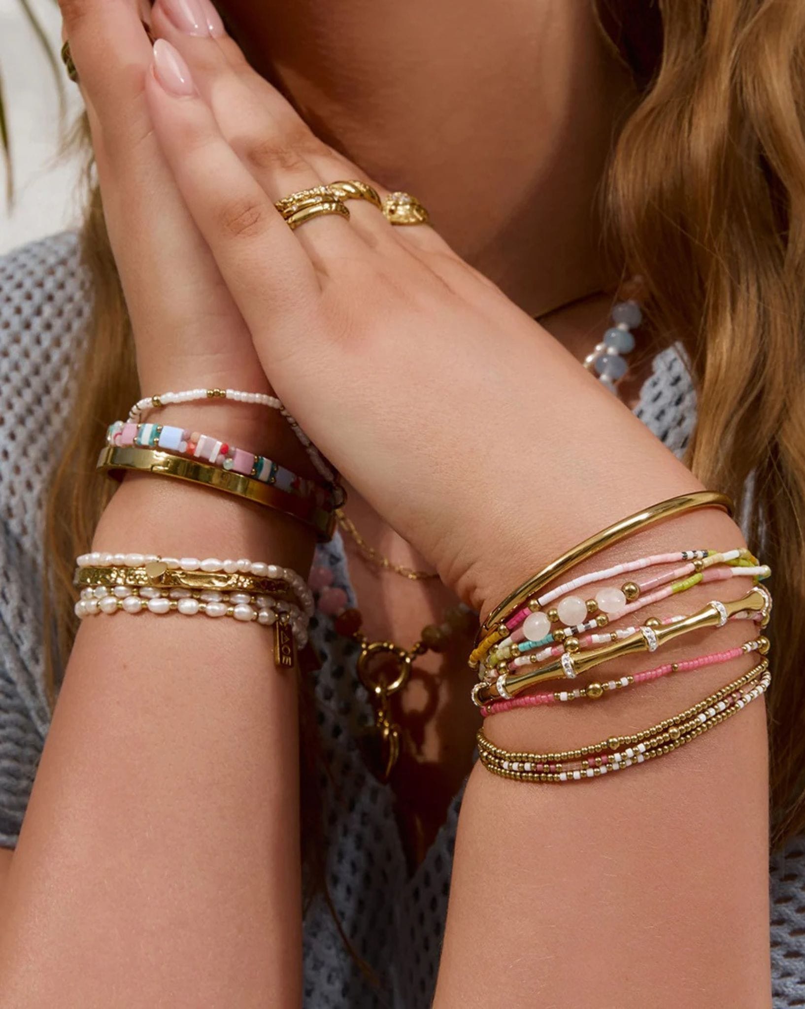 Arms Of Eve Nellie Bracelet - Bubblegum