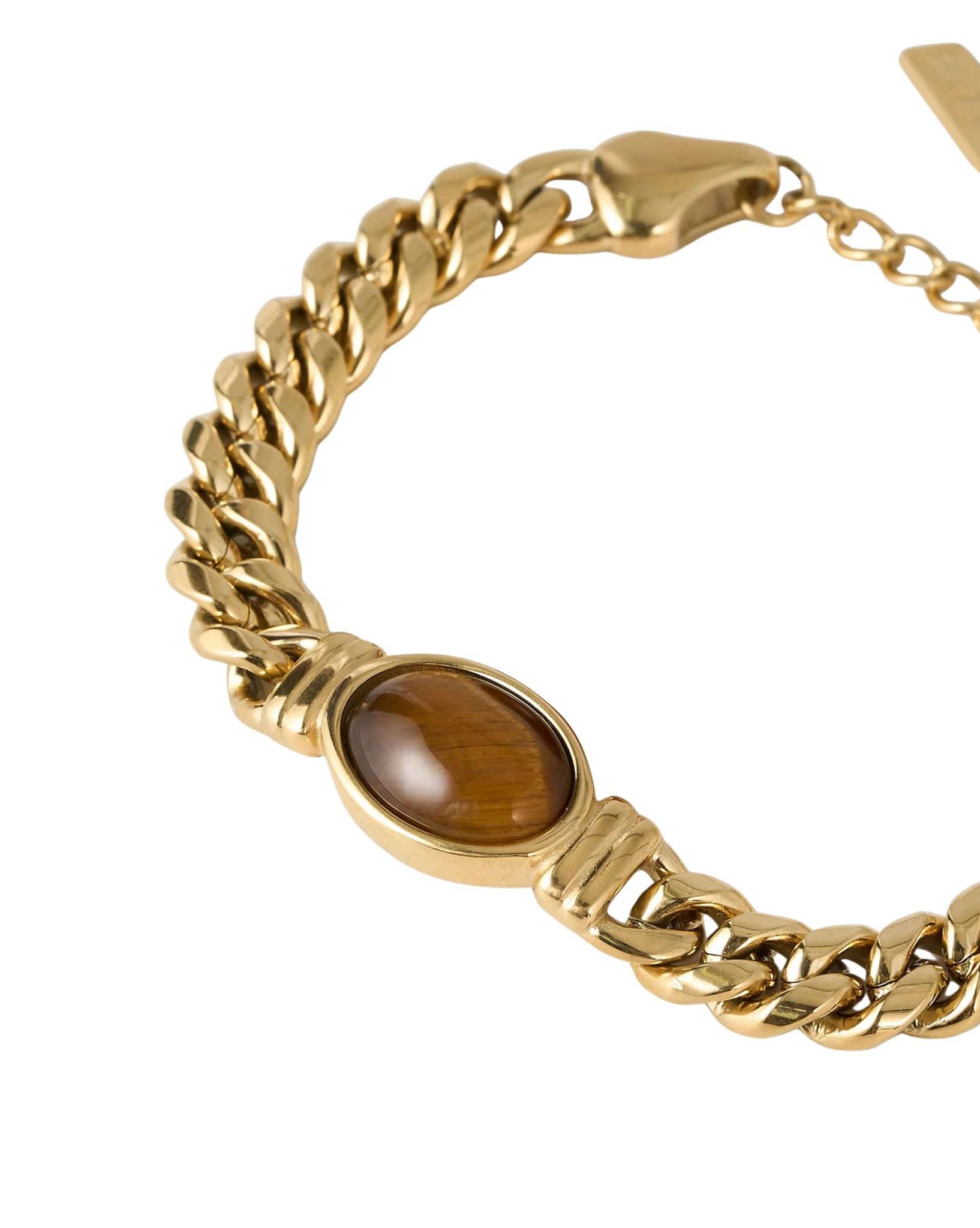 Arms Of Eve Odette Bracelet - Tigers Eye