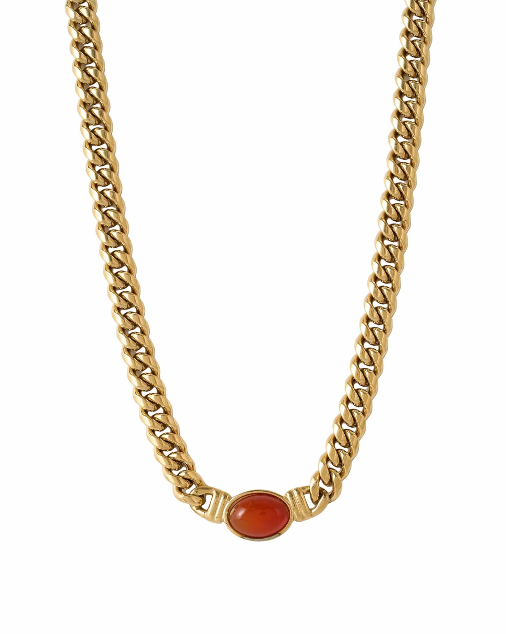 Arms Of Eve Odette Necklace - Red Agate