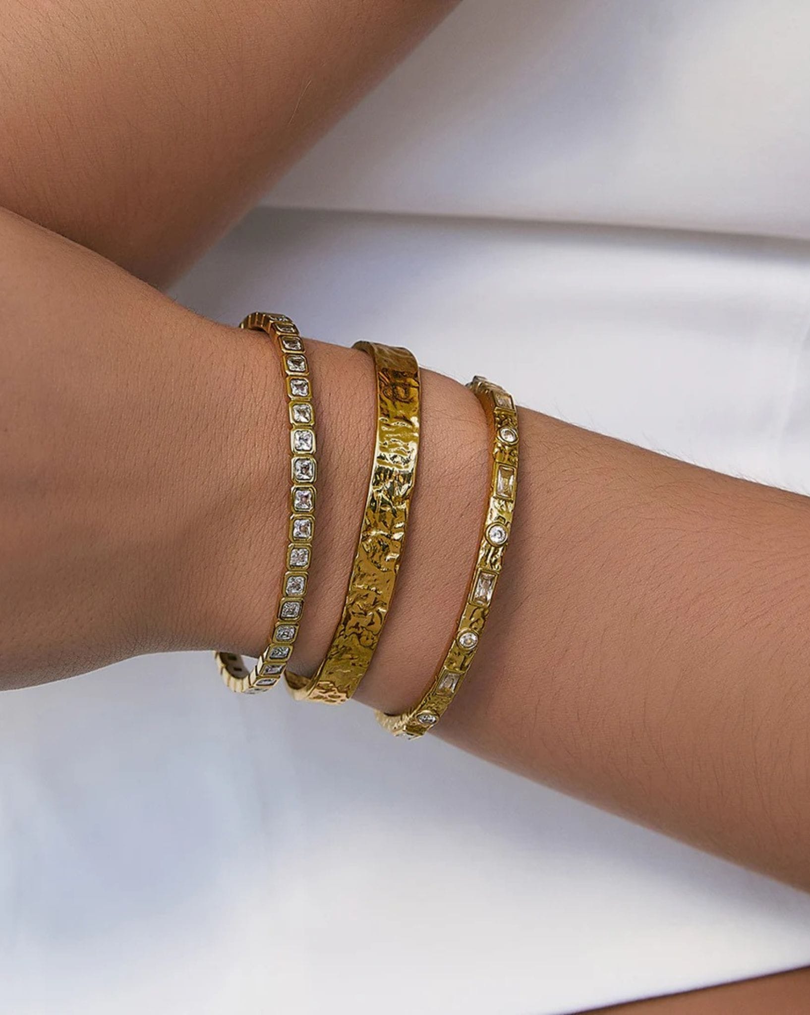 Arms Of Eve Olivia Gold Cuff Bracelet