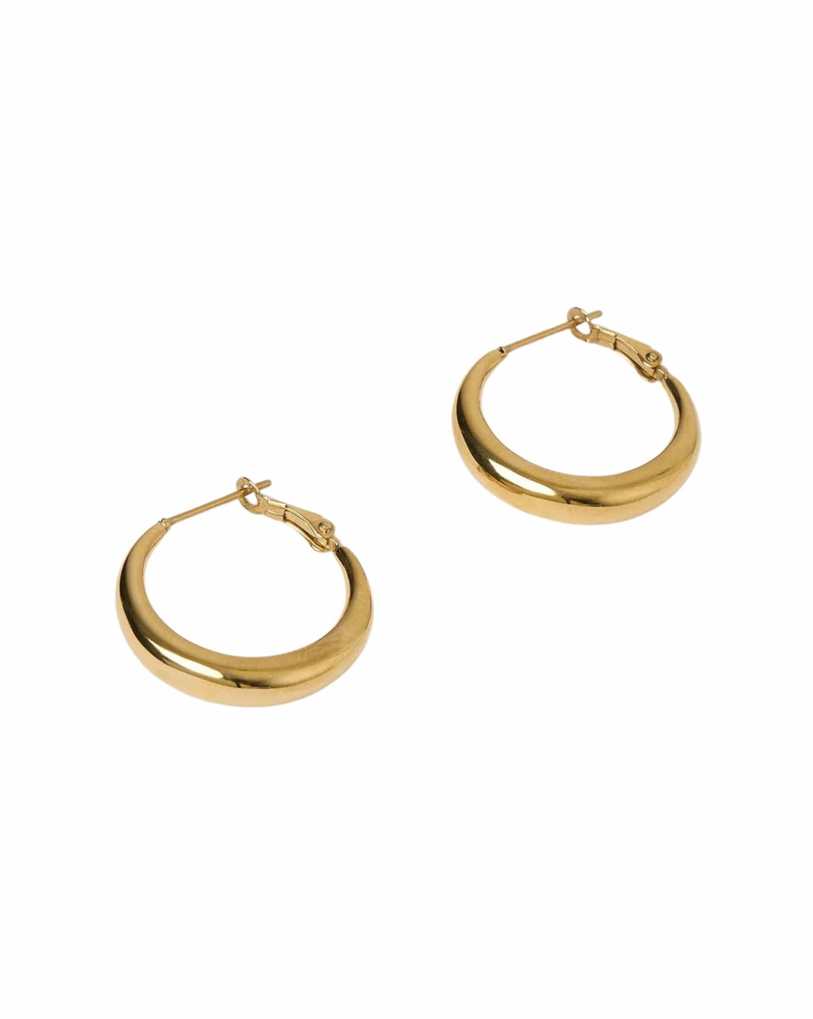 Arms Of Eve Riley Gold Hoop Earrings - Small