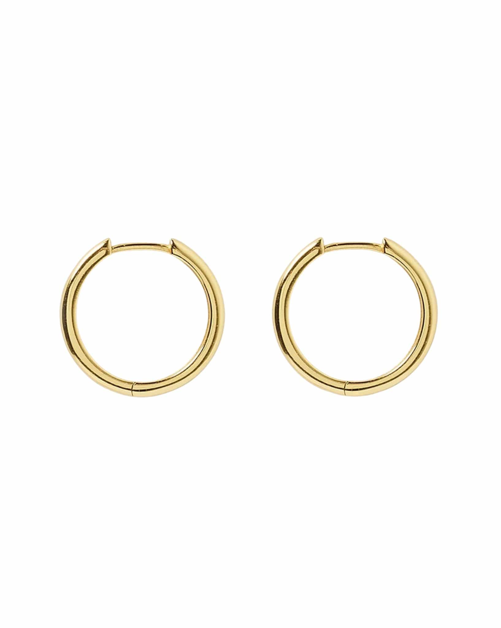 Arms Of Eve Scarlet Gold Hoop Earrings