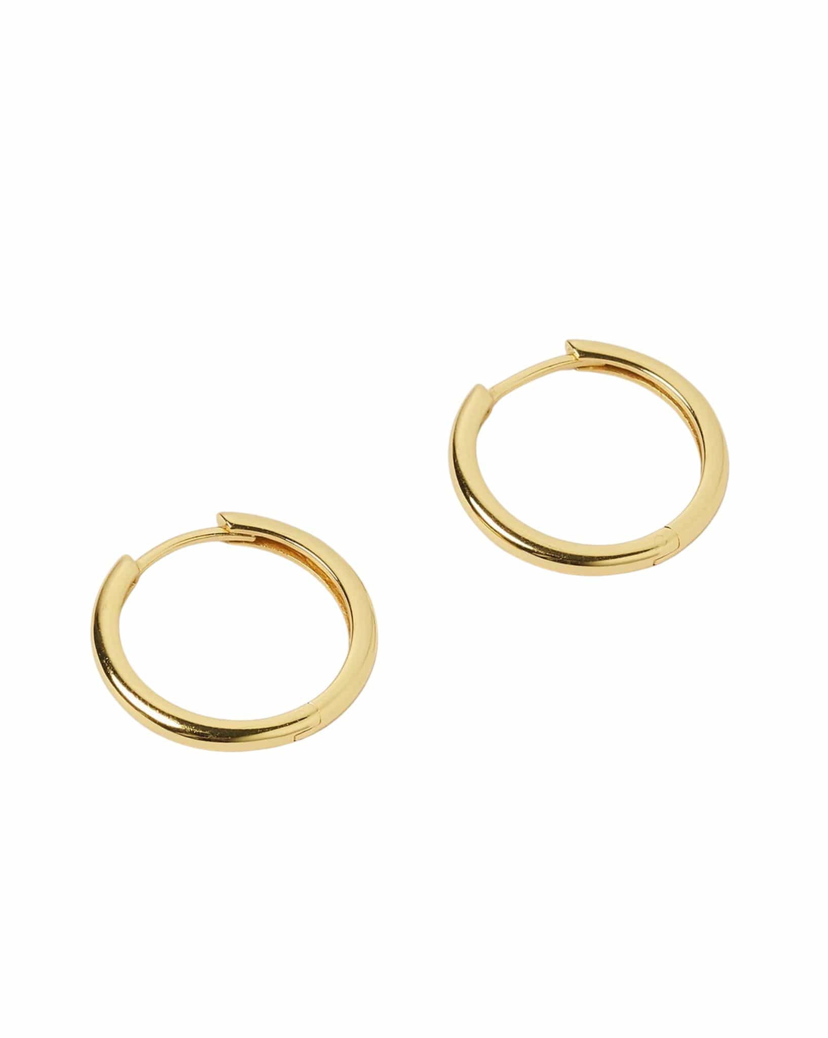 Arms Of Eve Scarlet Gold Hoop Earrings