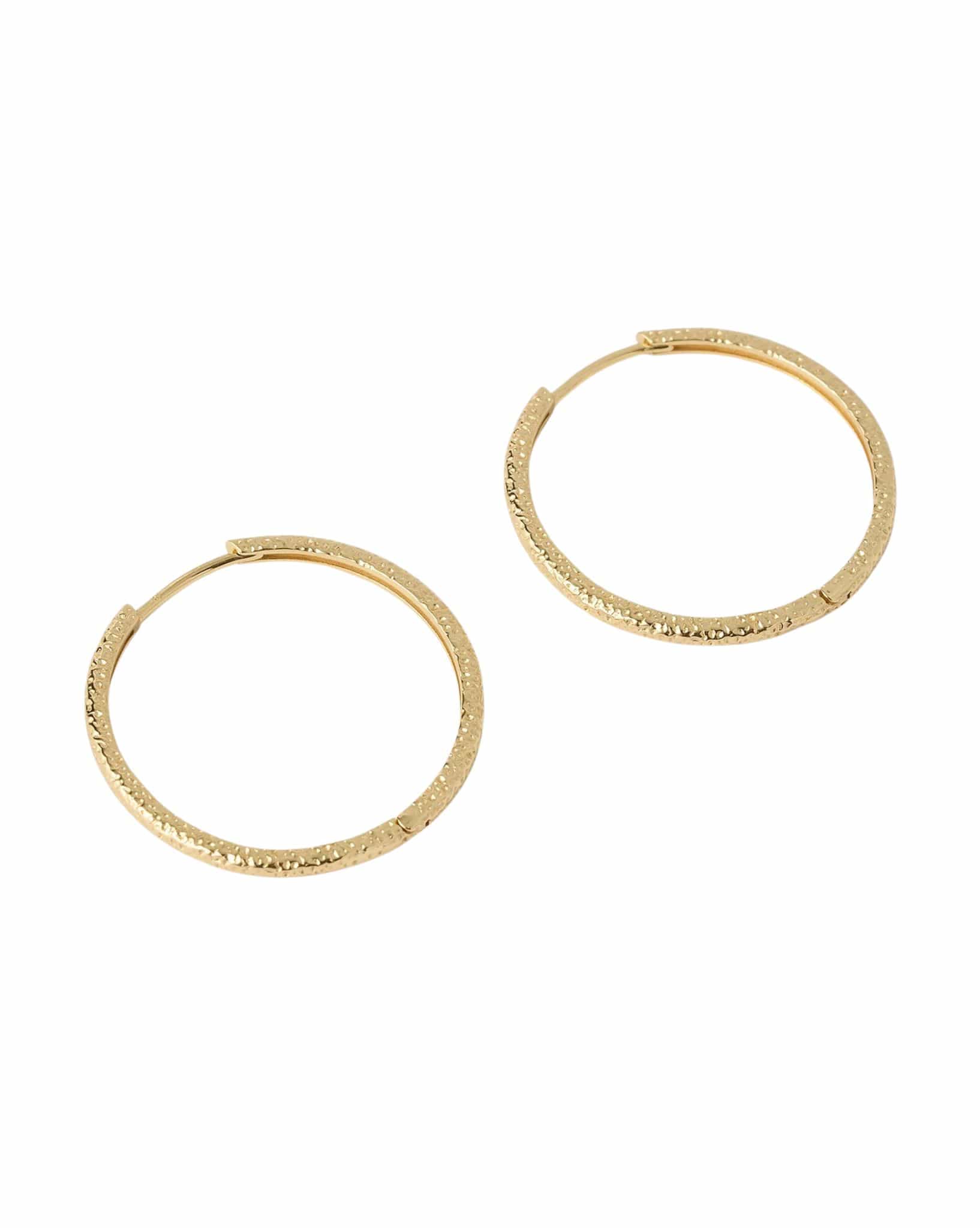 Arms Of Eve Sebastian Gold Hoop Earrings
