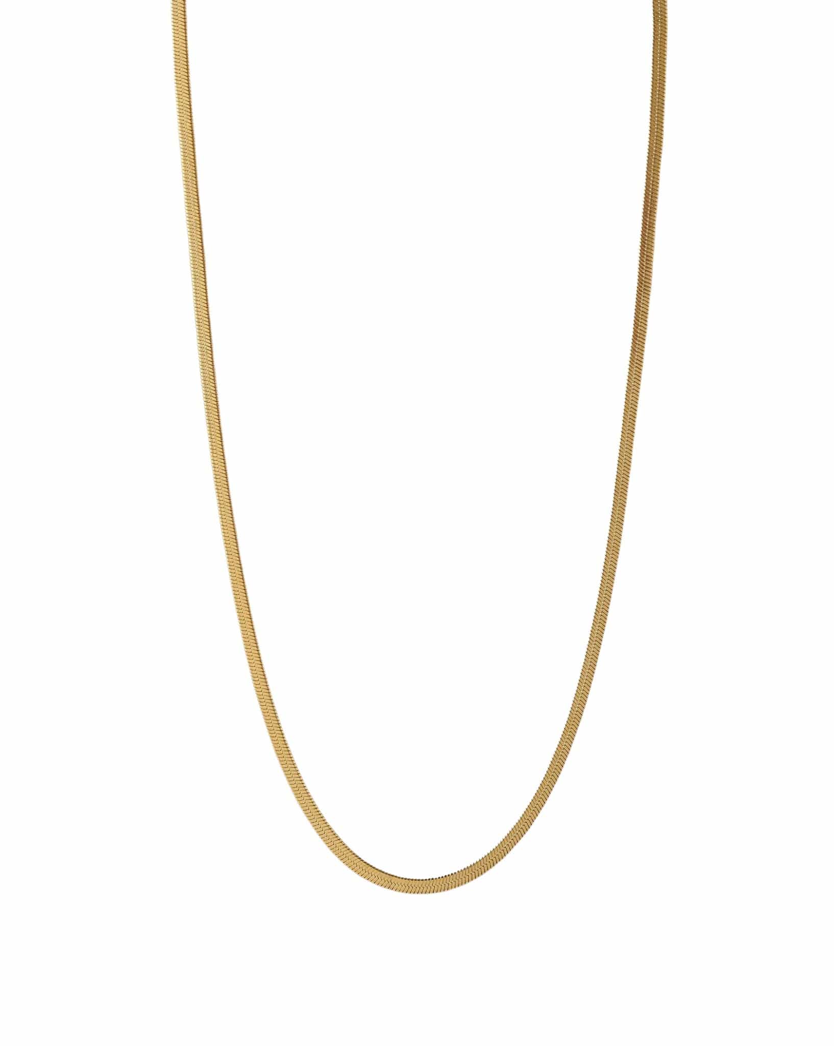 Arms Of Eve Shayla Gold Snake Chain Necklace