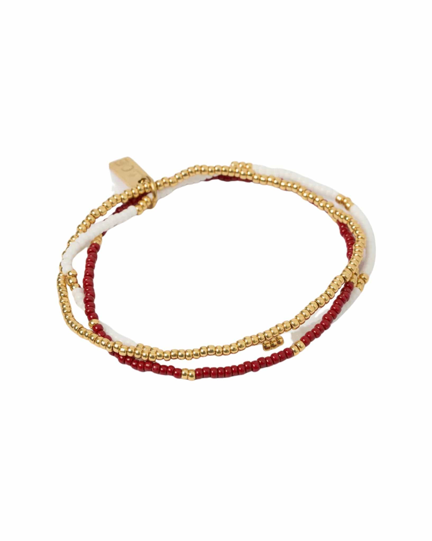 Arms Of Eve Sunny Bracelet Set - Burgundy