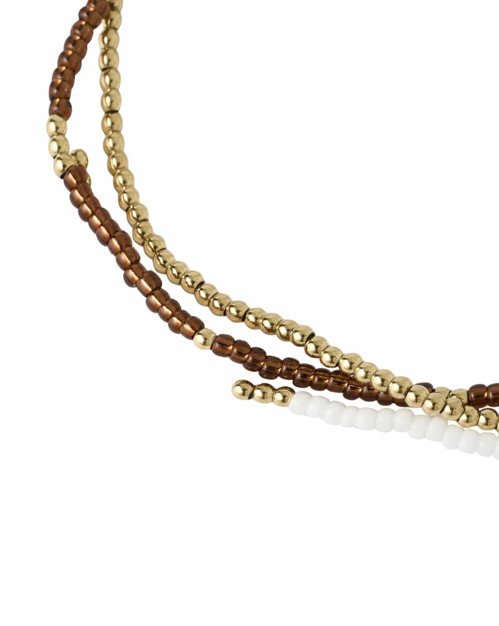 Arms Of Eve Sunny Bracelet Set - Coffee