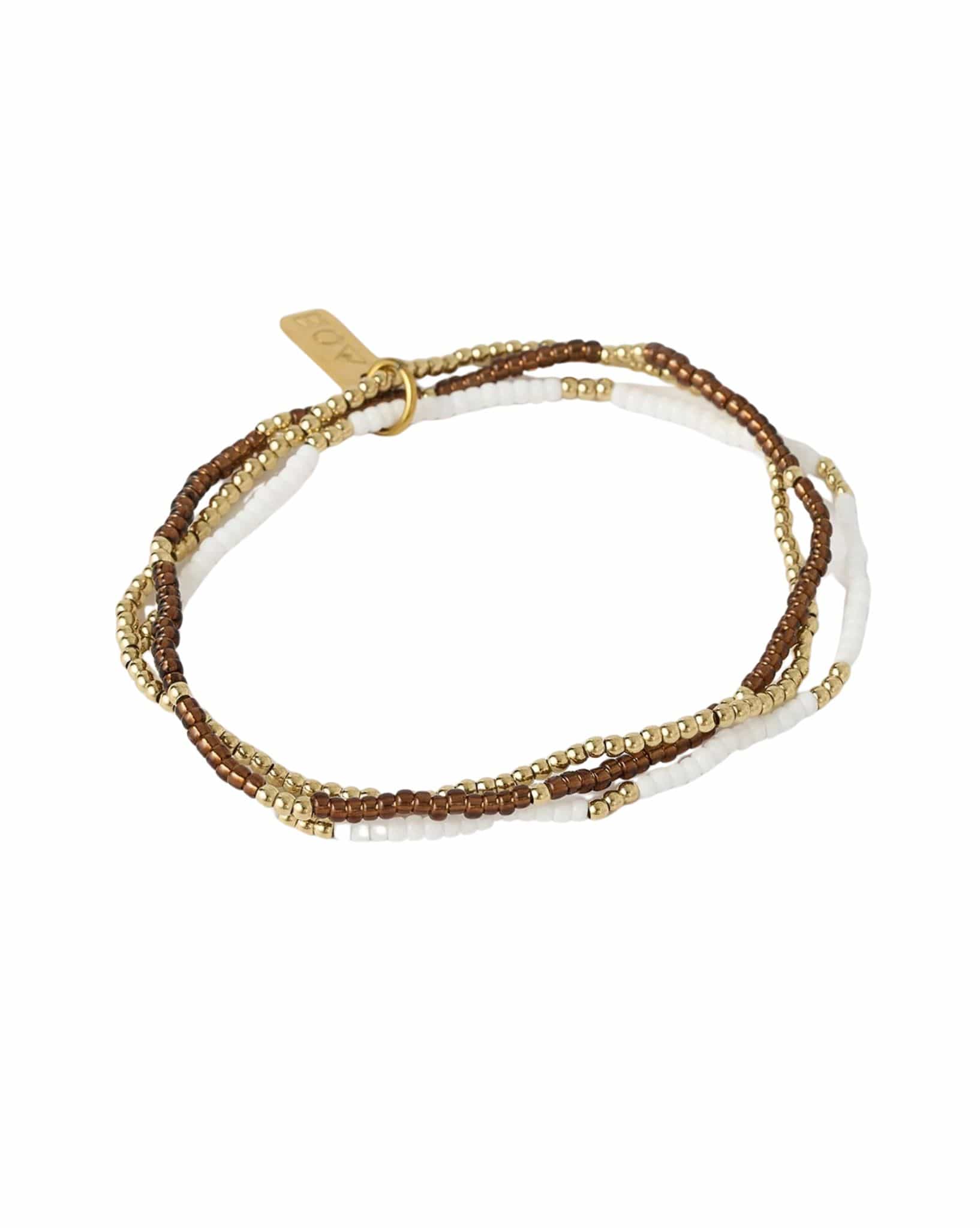 Arms Of Eve Sunny Bracelet Set - Coffee