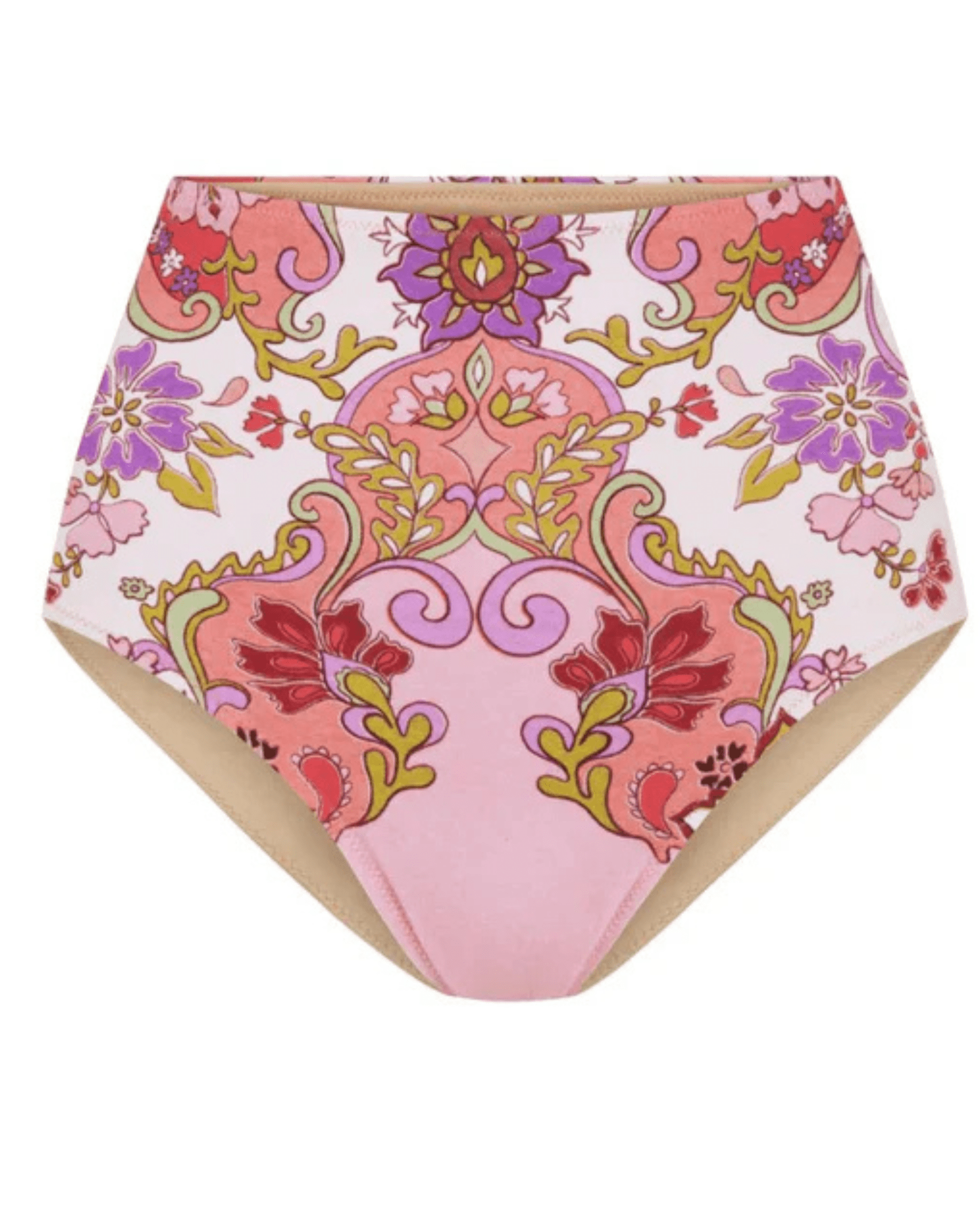 Arnhem Clothing Malibu High Waist Brief Bikini Bottom