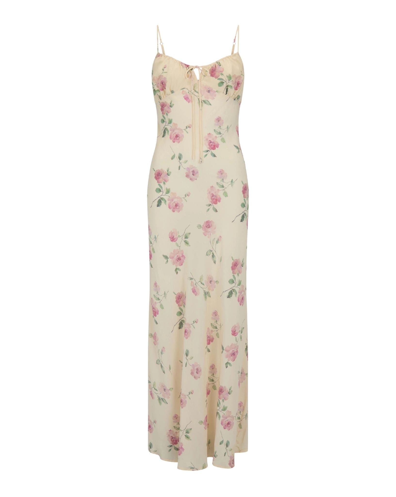 Auguste Anne Tie Slip Maxi Dress