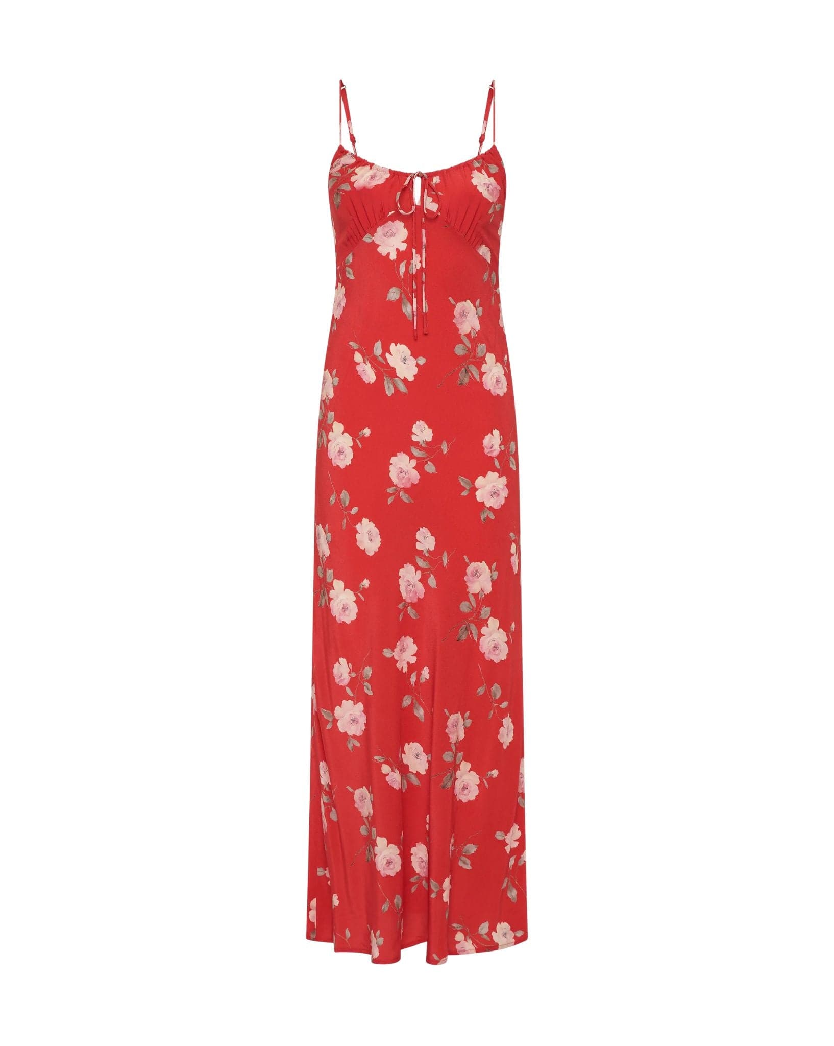 Auguste Anne Tie Slip Maxi Dress