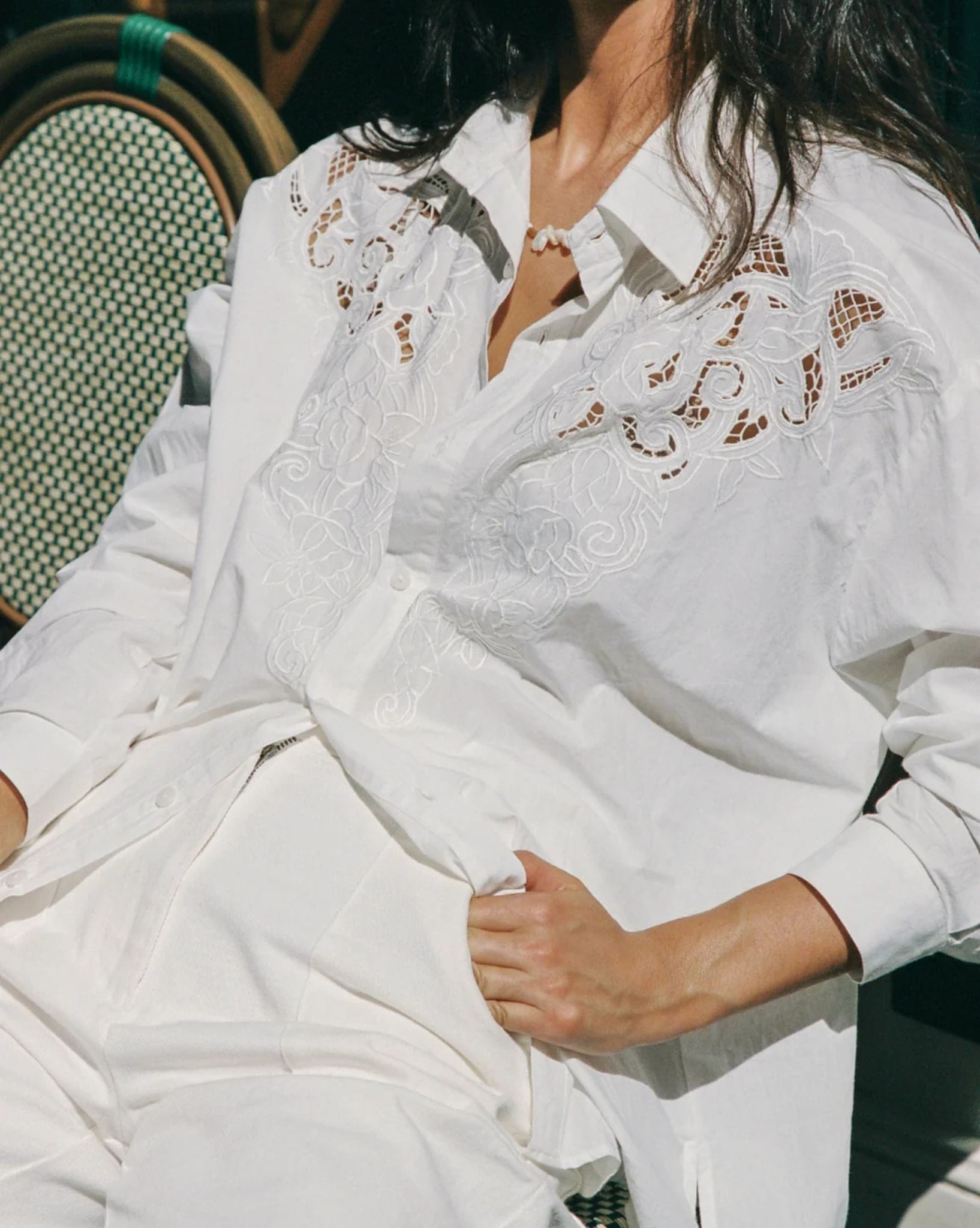 Auguste Holden Embroidered Shirt