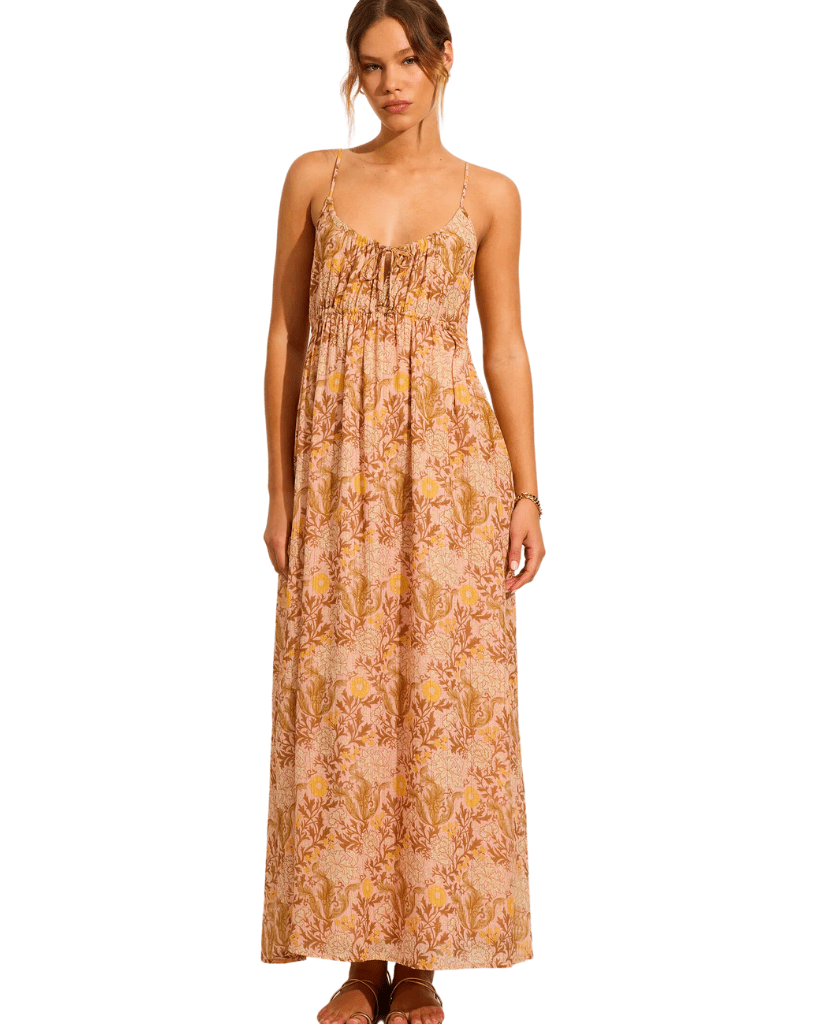 Auguste Peony Maxi Dress